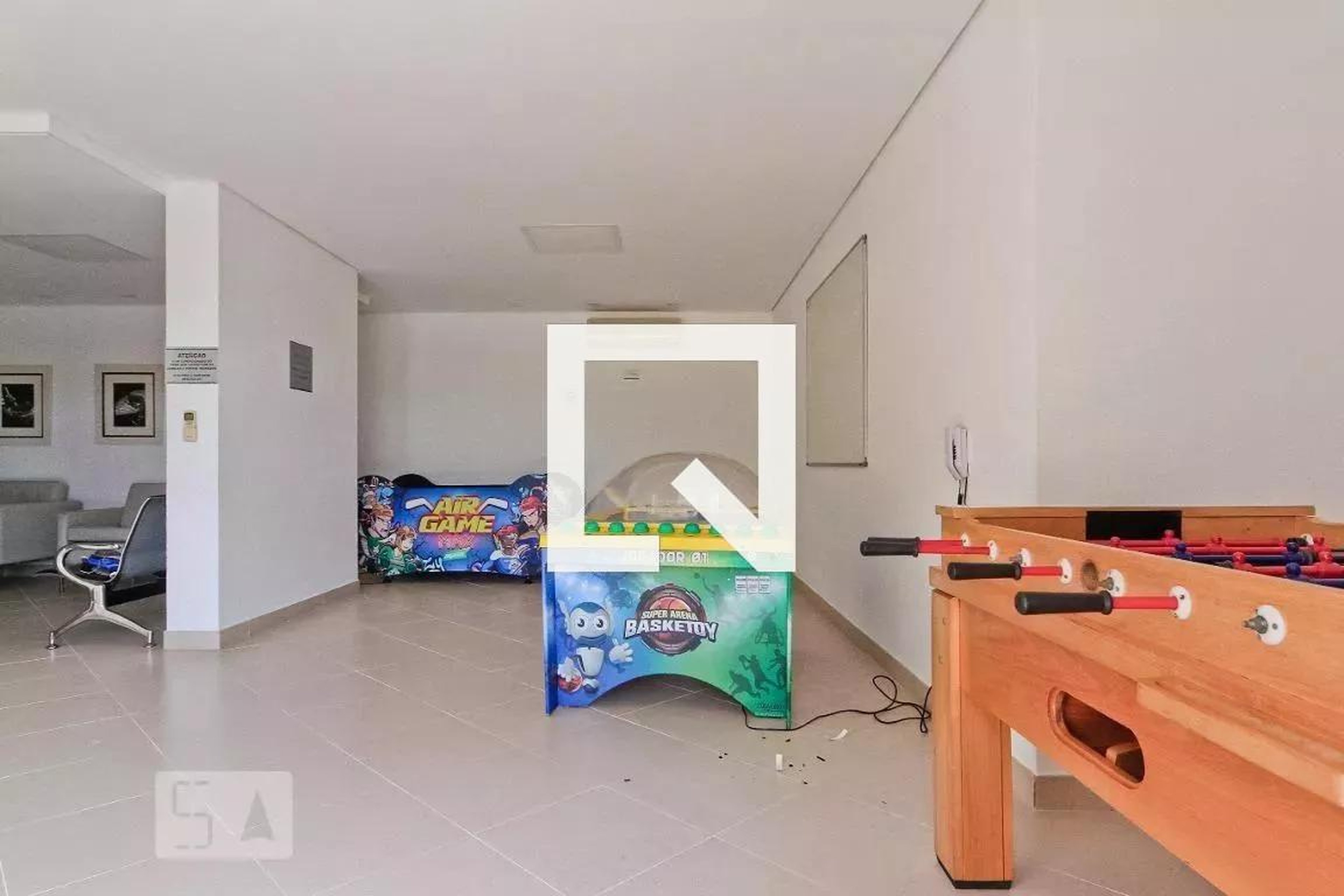 Salão de jogos - Living Club Refuge