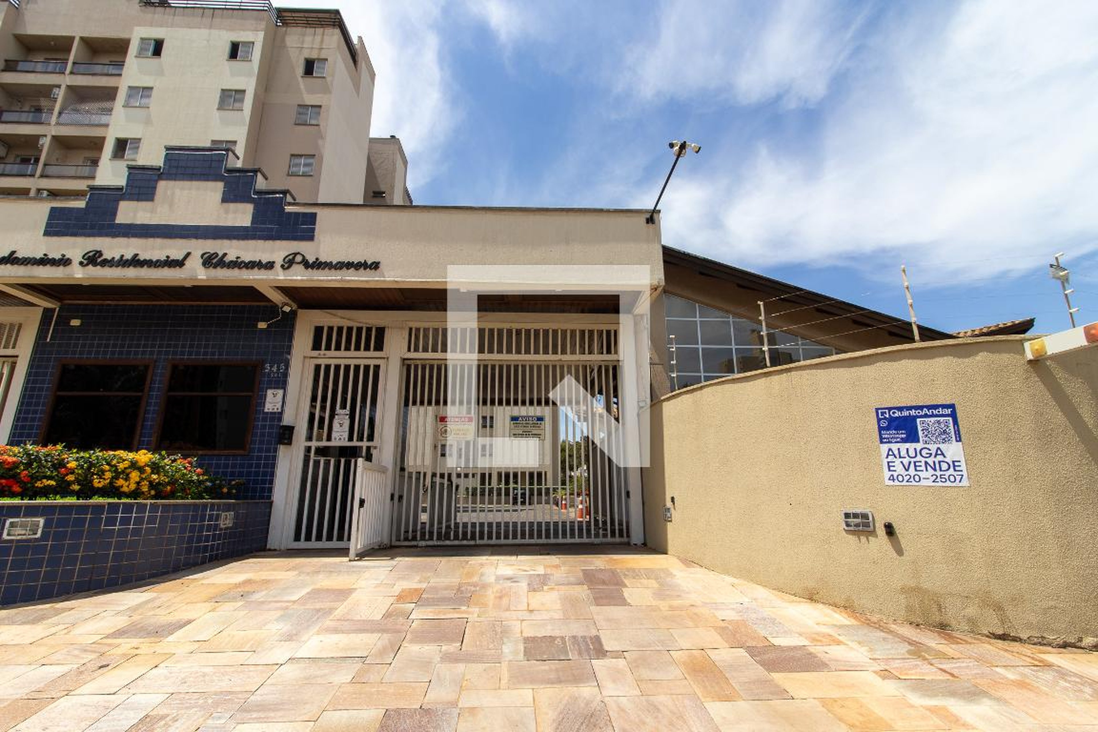 Fachada Condomínio Chácara Primavera