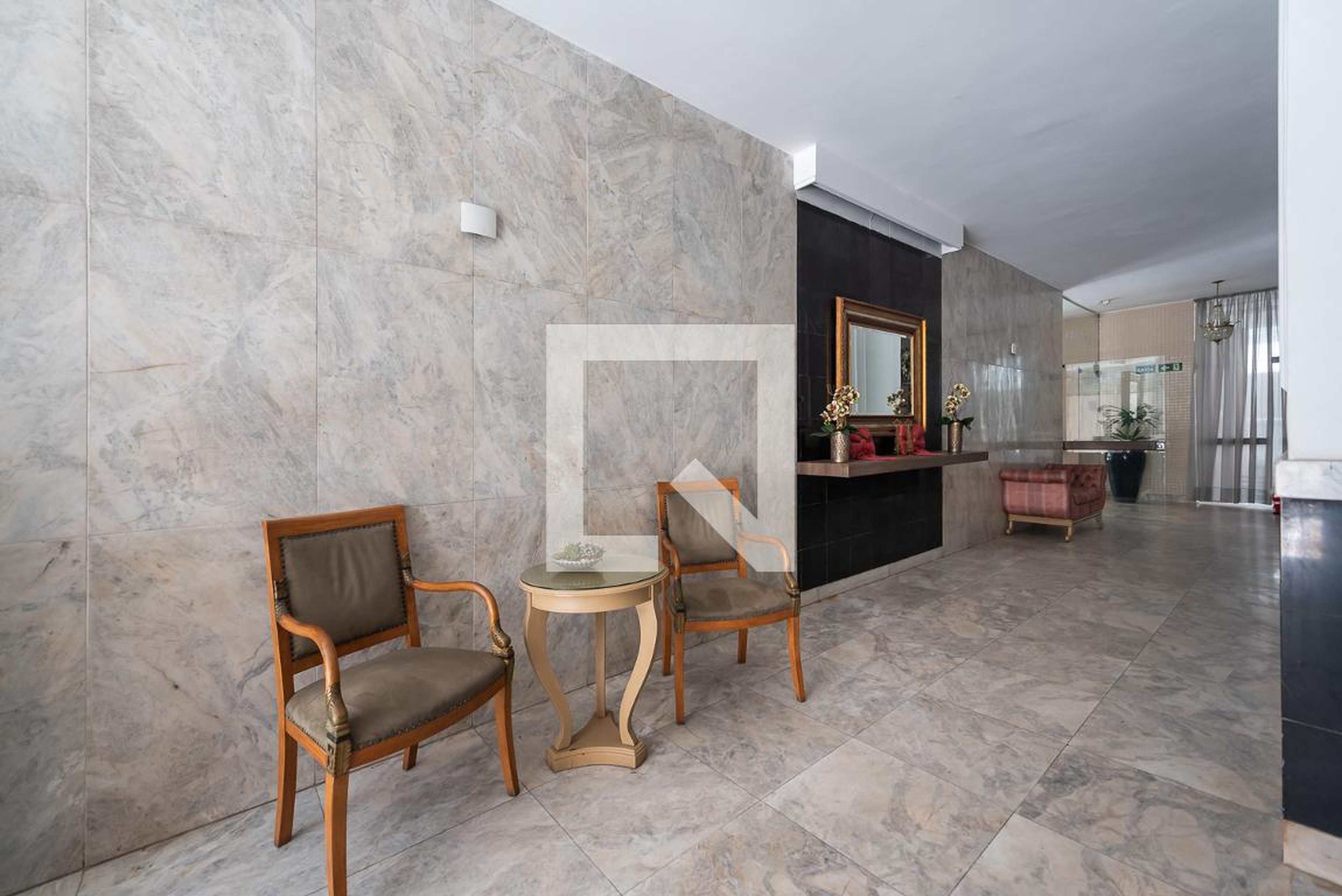 Hall de entrada - Residencial Laguna