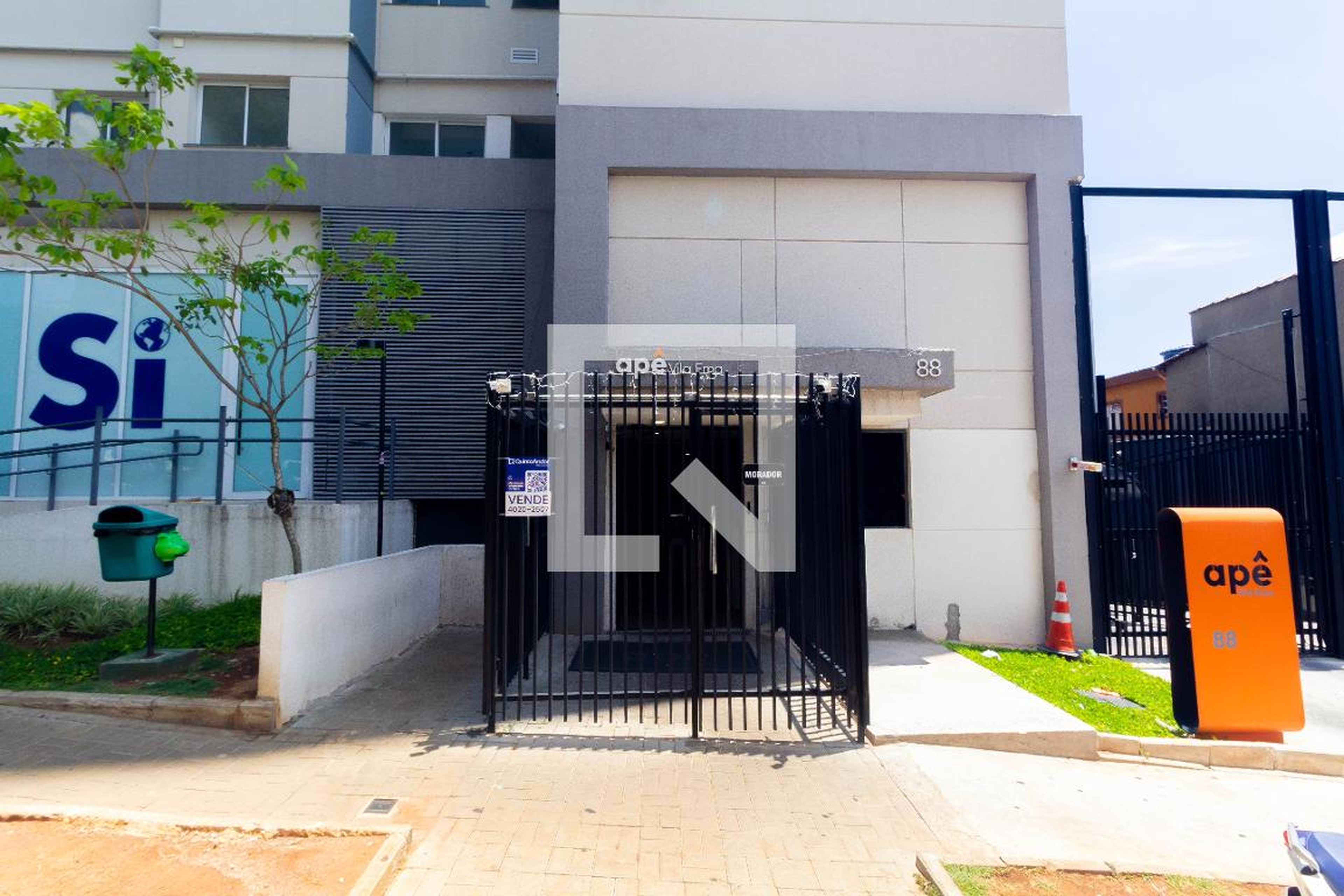 Fachada Condomínio Apê Vila Ema