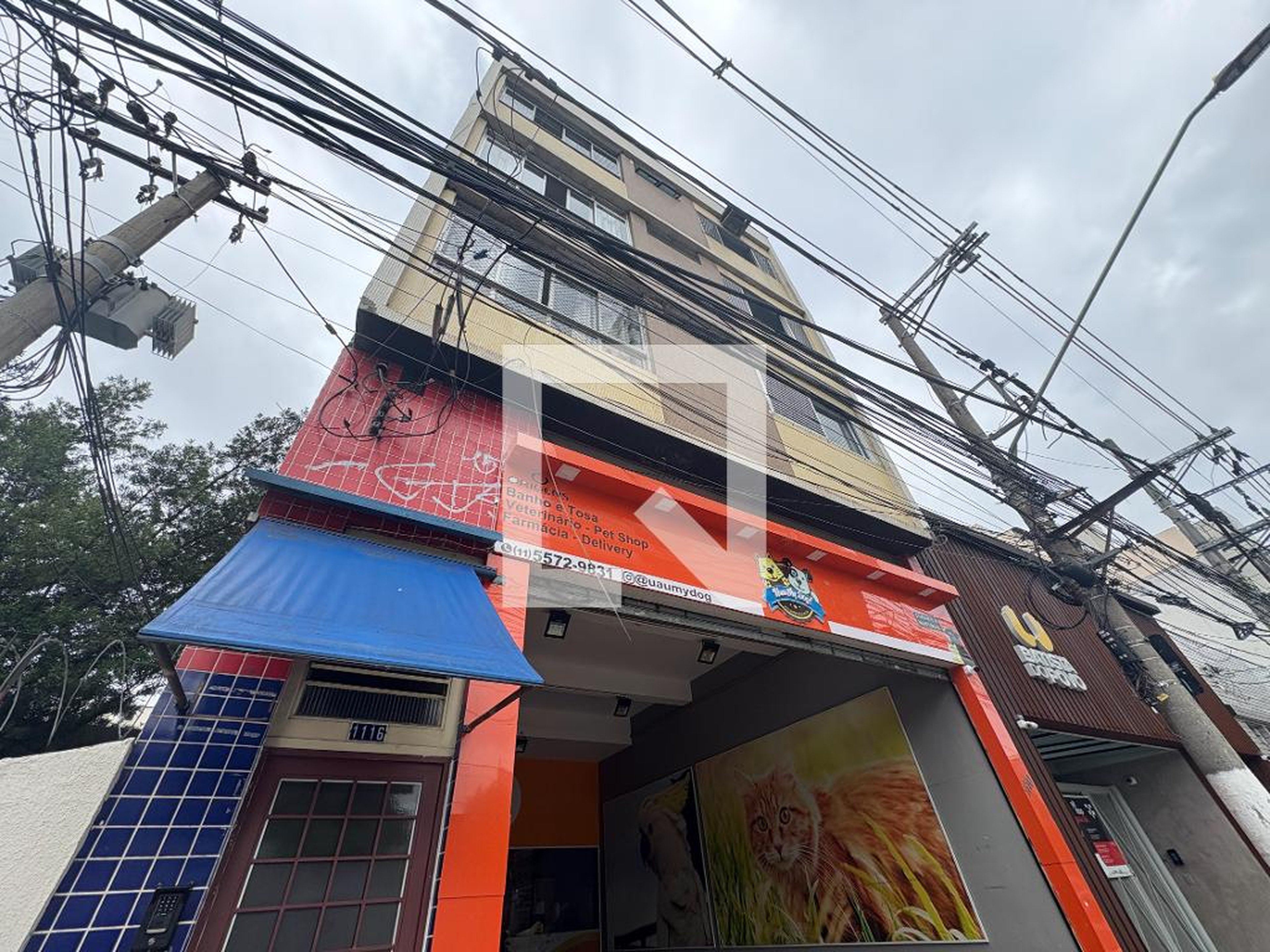 Fachada Condomínio em Rua Domingos de Morais, 1116