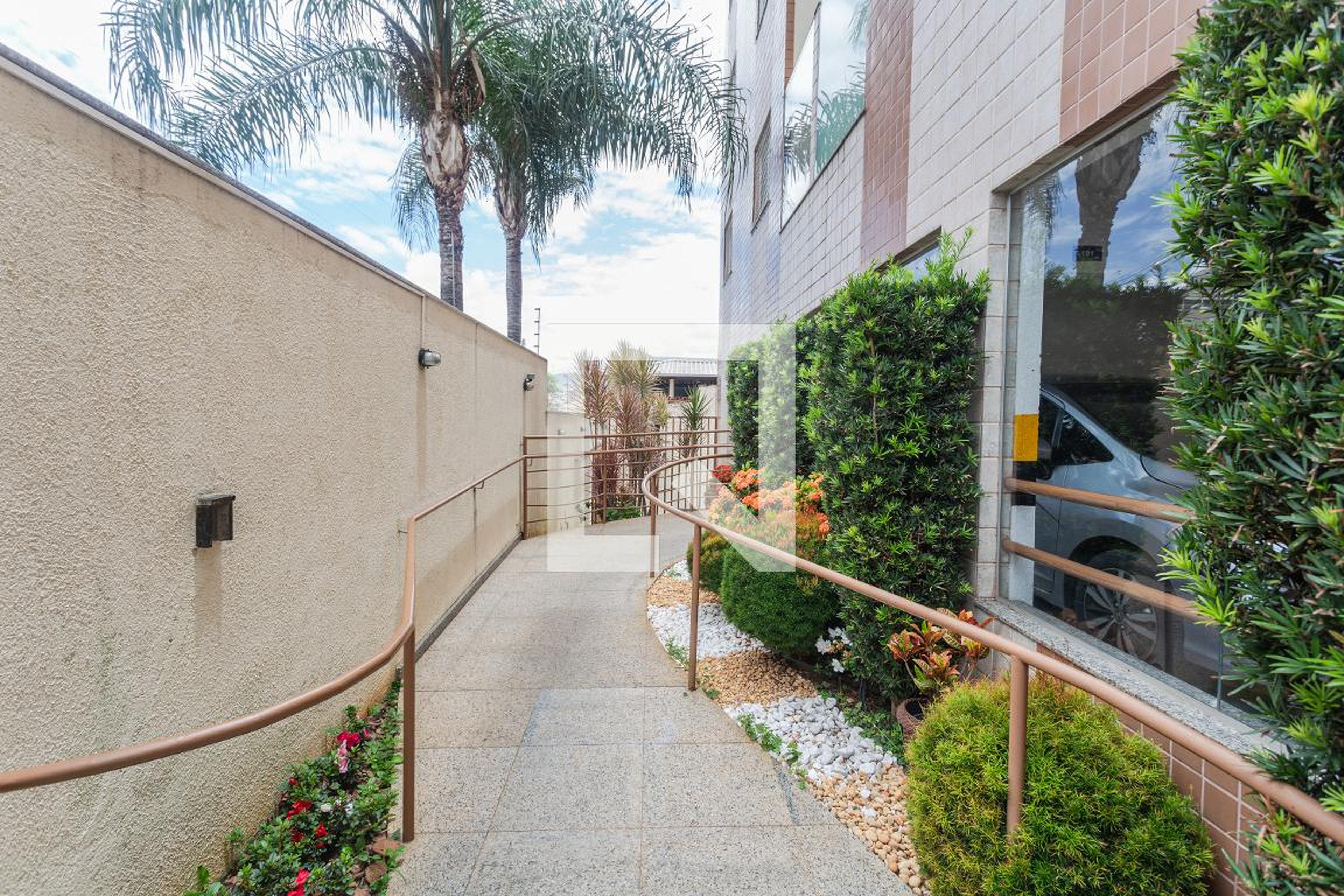 Hall de entrada - Edifício Elza Santos