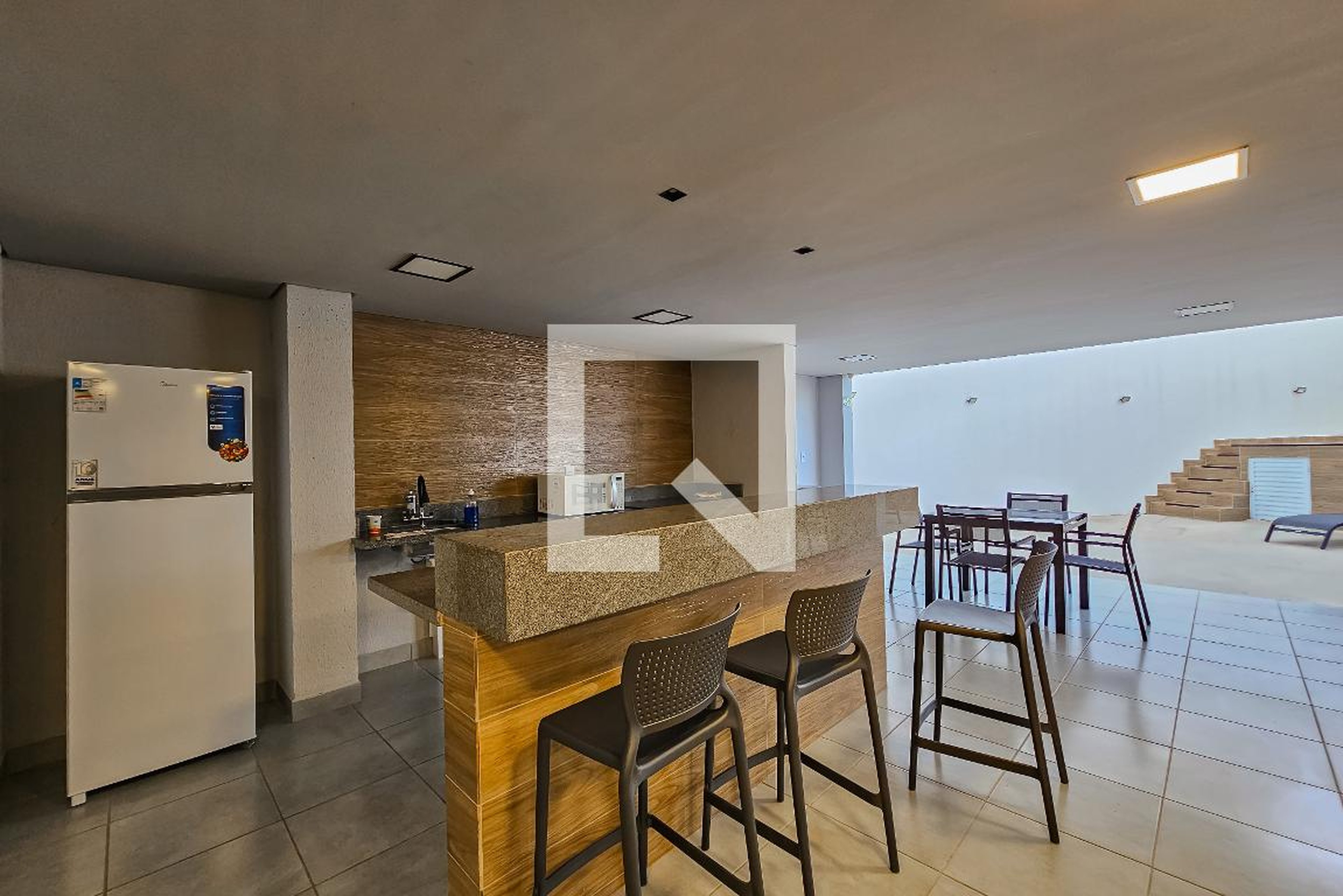 Área comum Condomínio em Alameda dos Jacarandás, 11