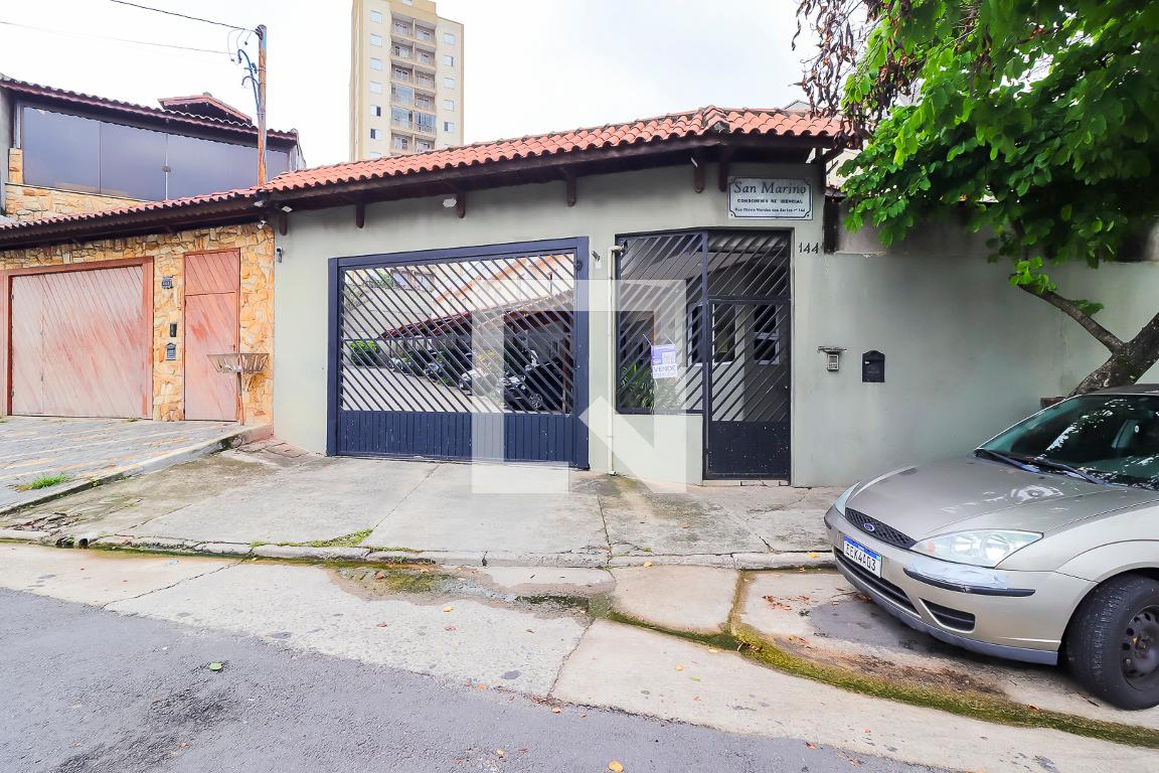 Fachada Condomínio em Rua Otávio Mendes dos Santos, 144