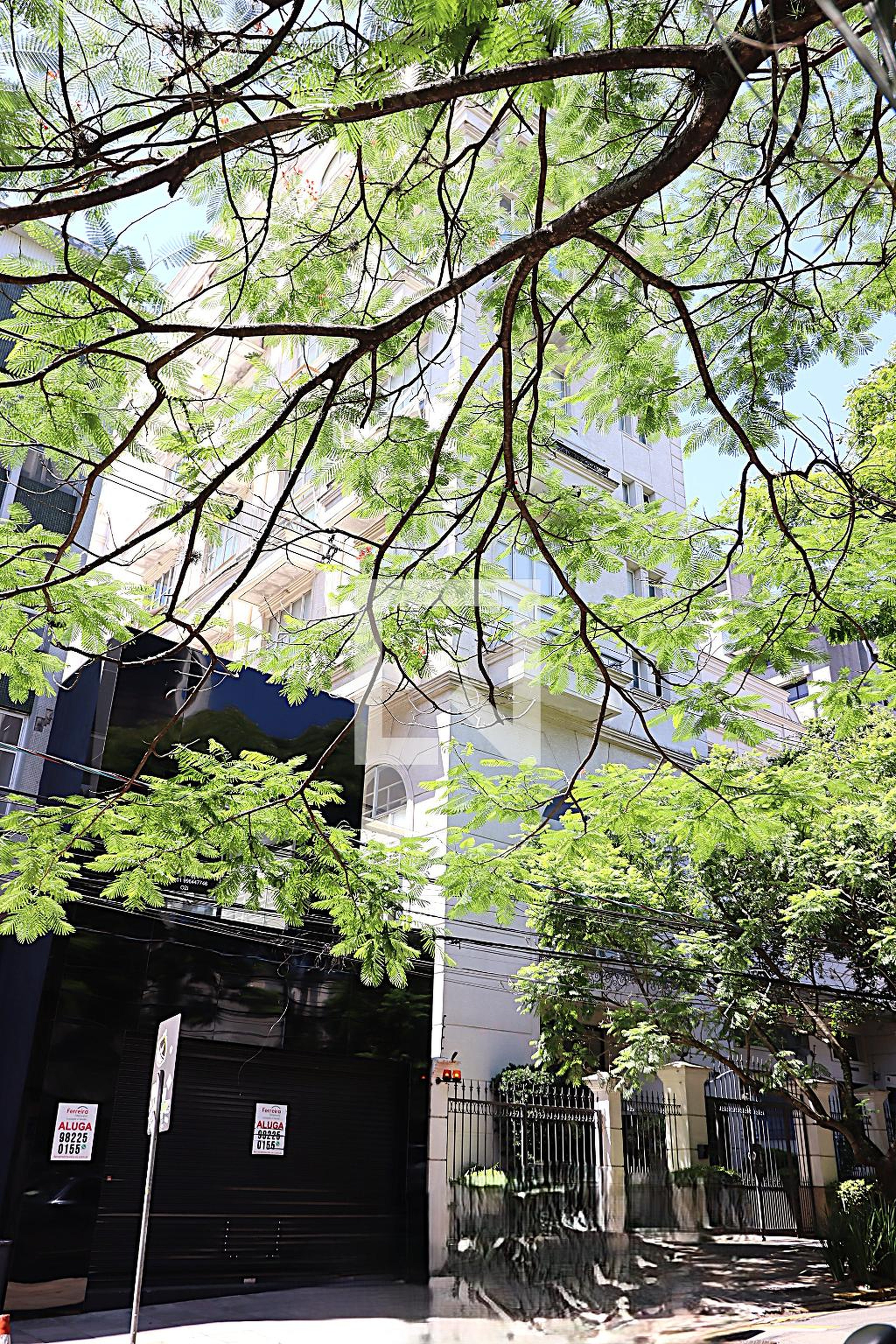 Fachada do prédio Edifício Moinhos Loft