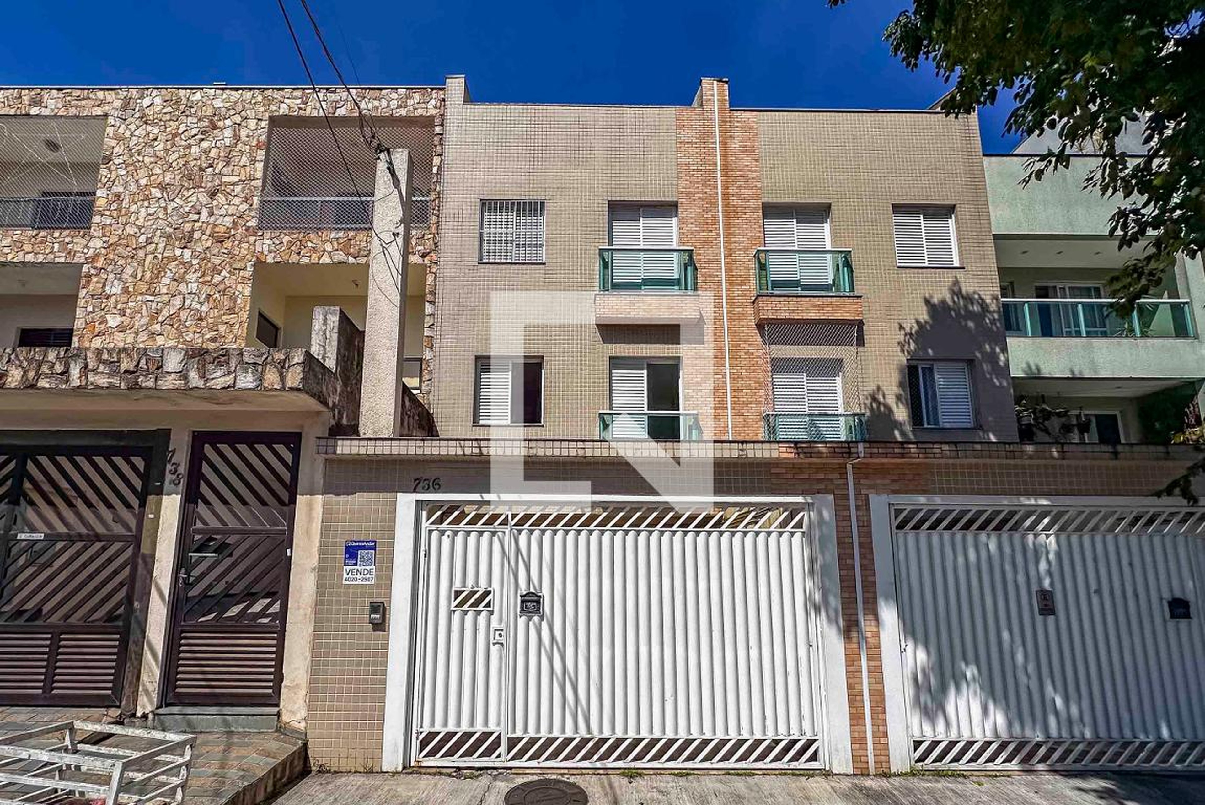 Fachada Condomínio em Avenida Andrade Neves, 736