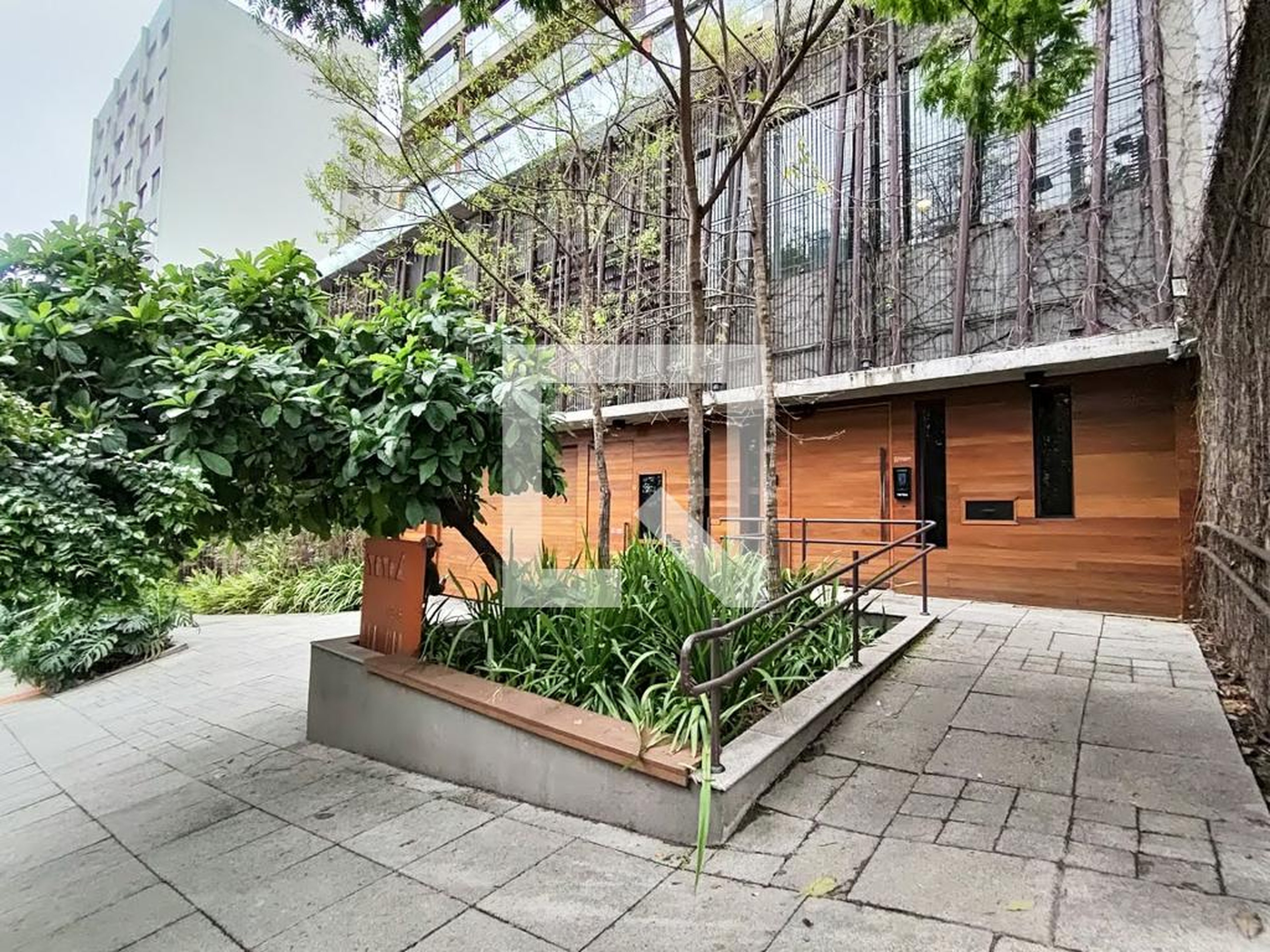 Fachada Condomínio Ybyra Vila Madalena