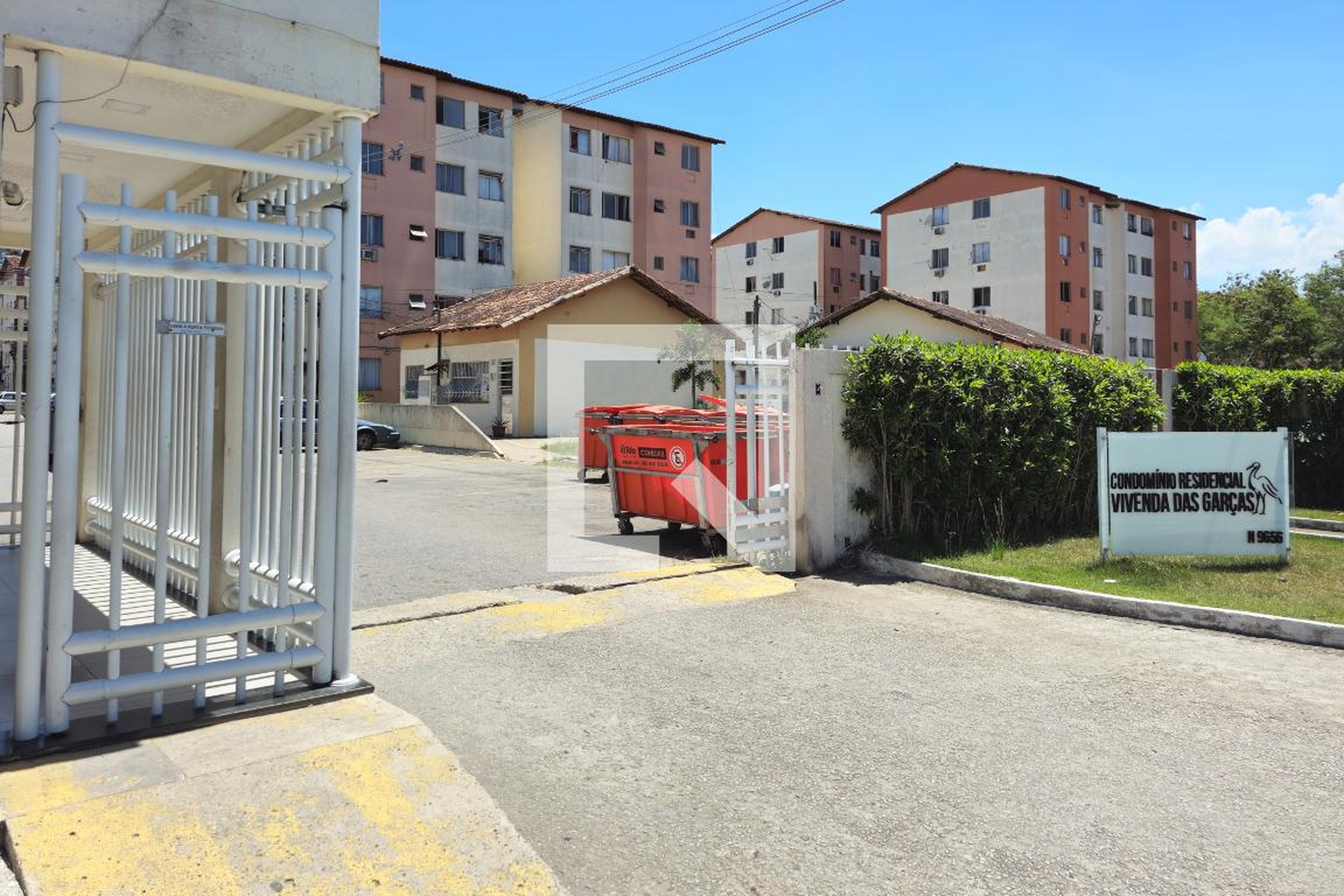 Fachada do condomínio Condomínio Vivenda das Garças