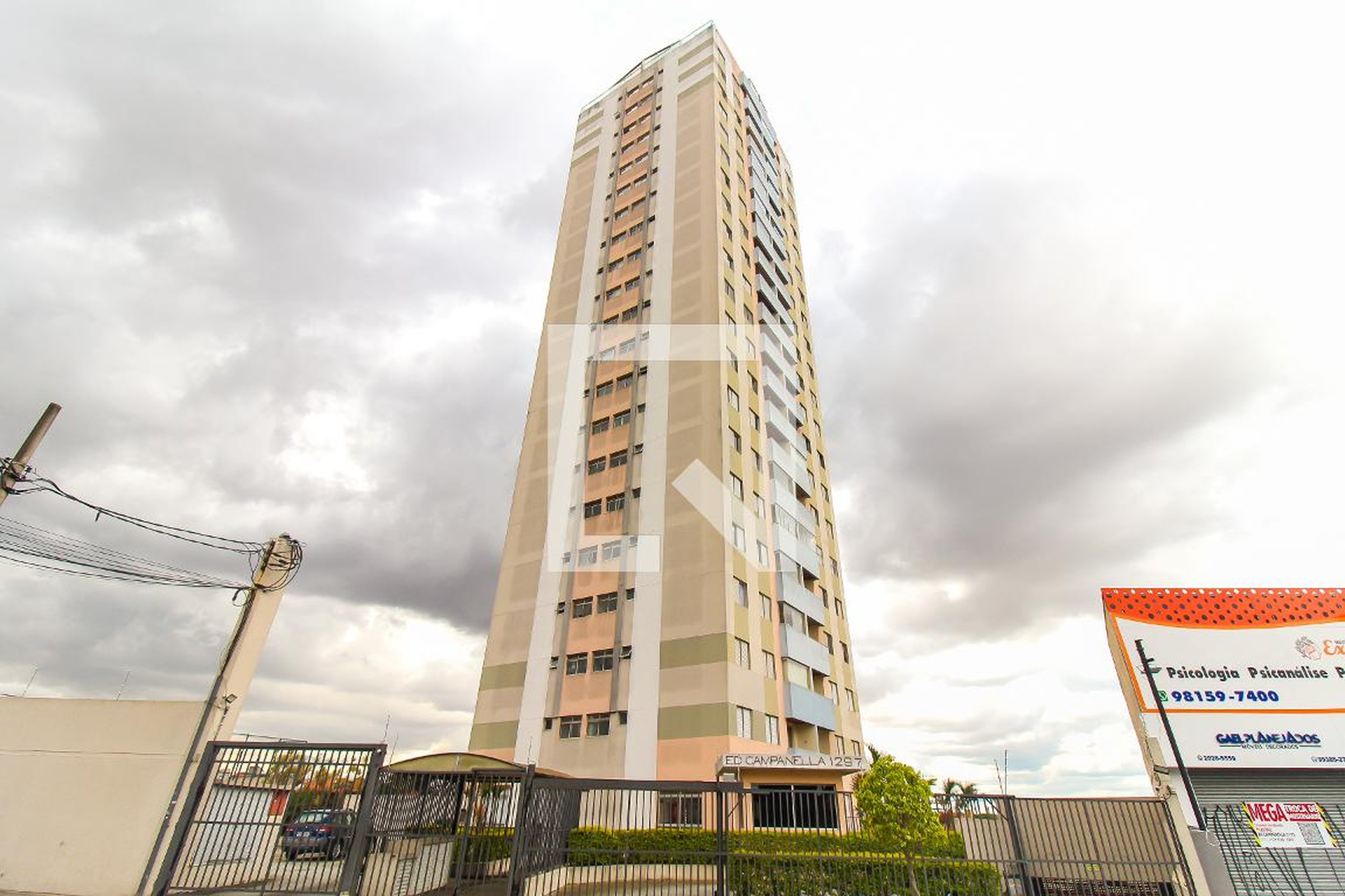 Fachada Condomínio Campanela