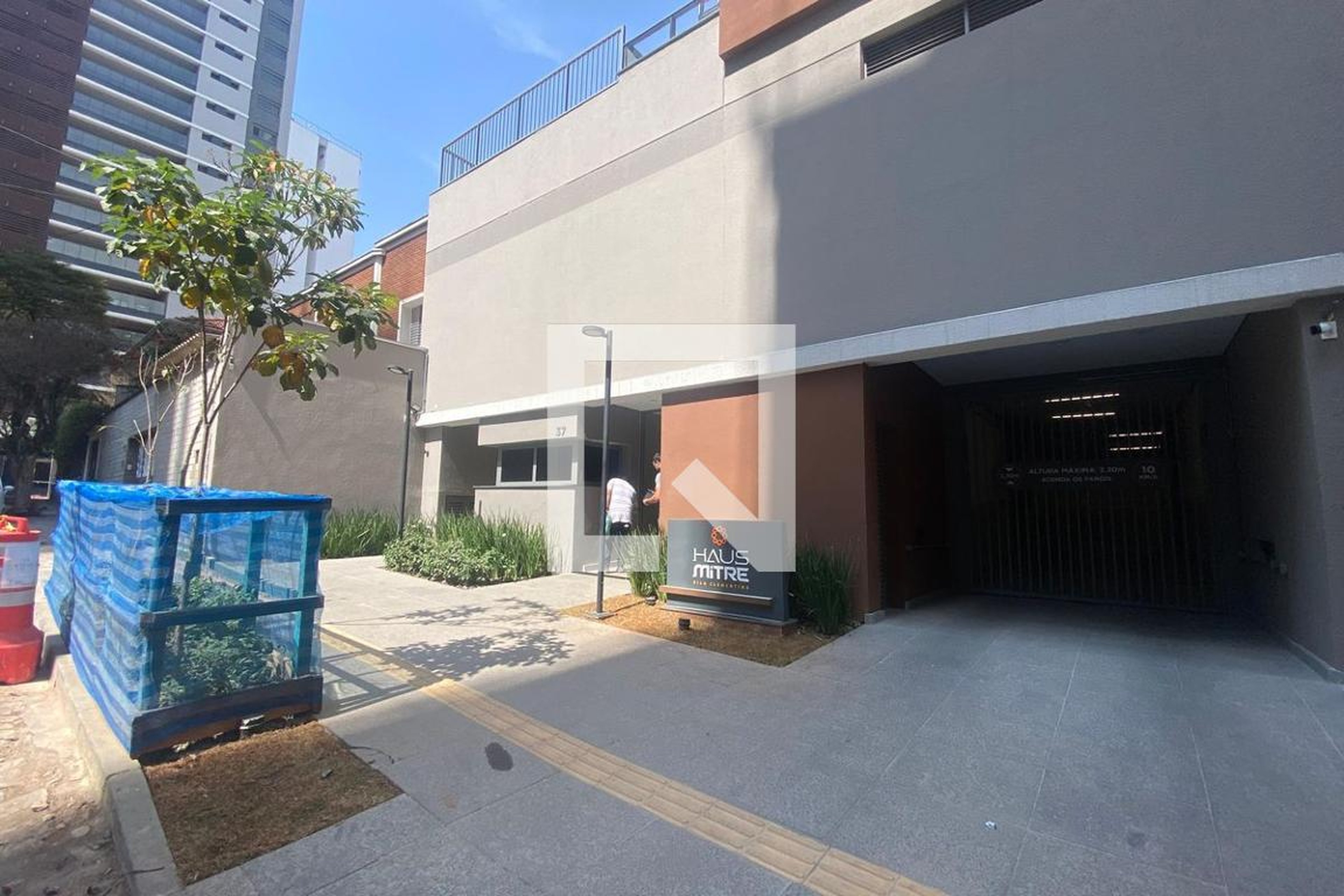 Fachada Condomínio Haus Mitre Vila Clementino