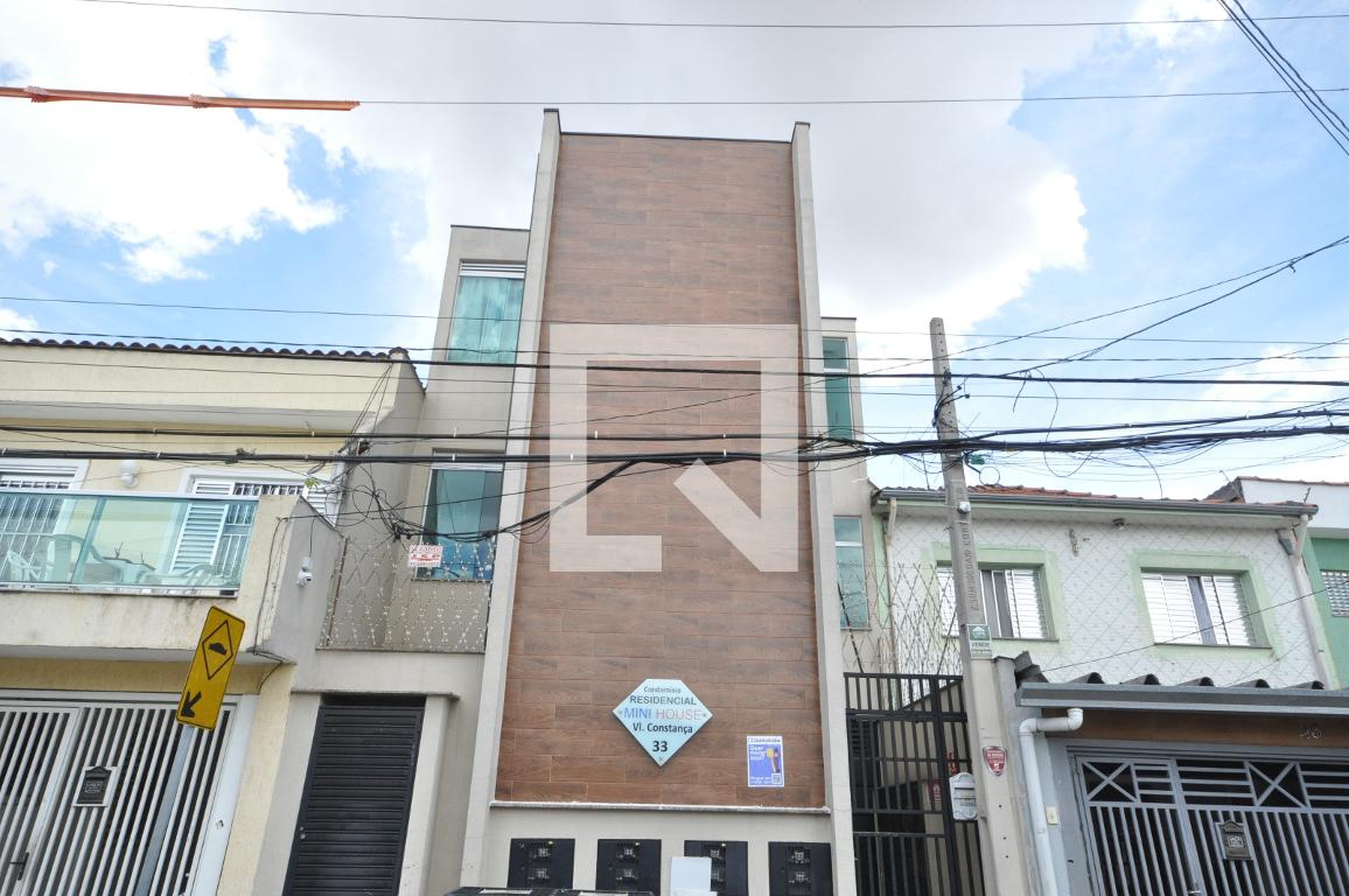 Fachada Residencial Mini House Vila Constância