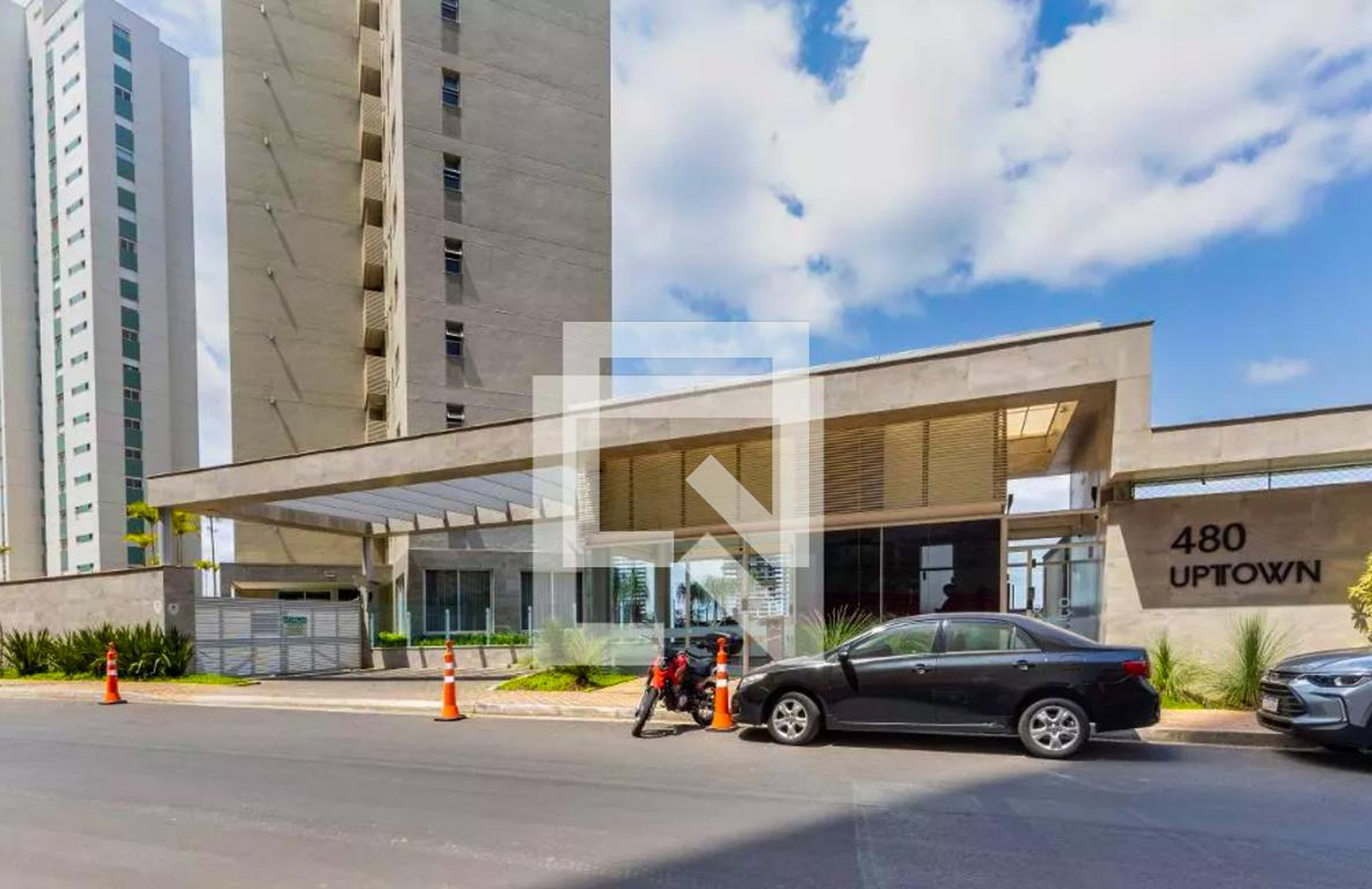 Fachada Condomínio Stand Uptown Vila da Serra