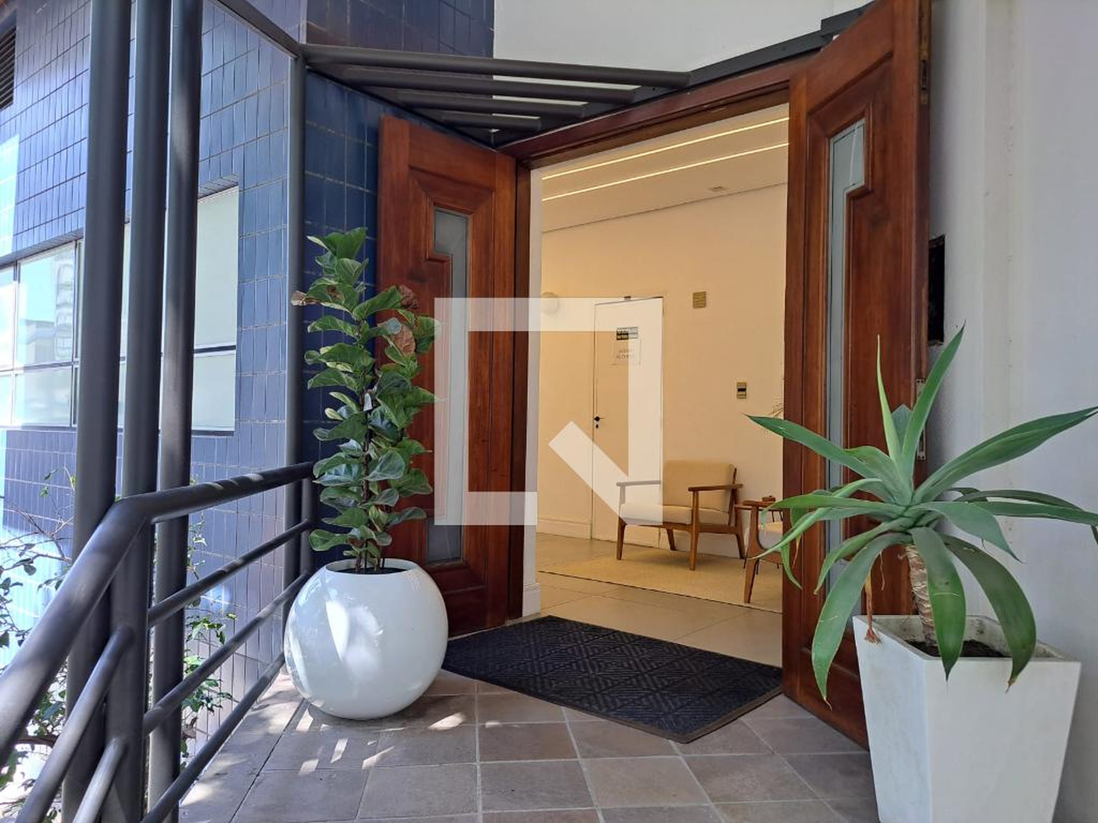 Entrada do Prédio - Edifício Giuseppe Verdi