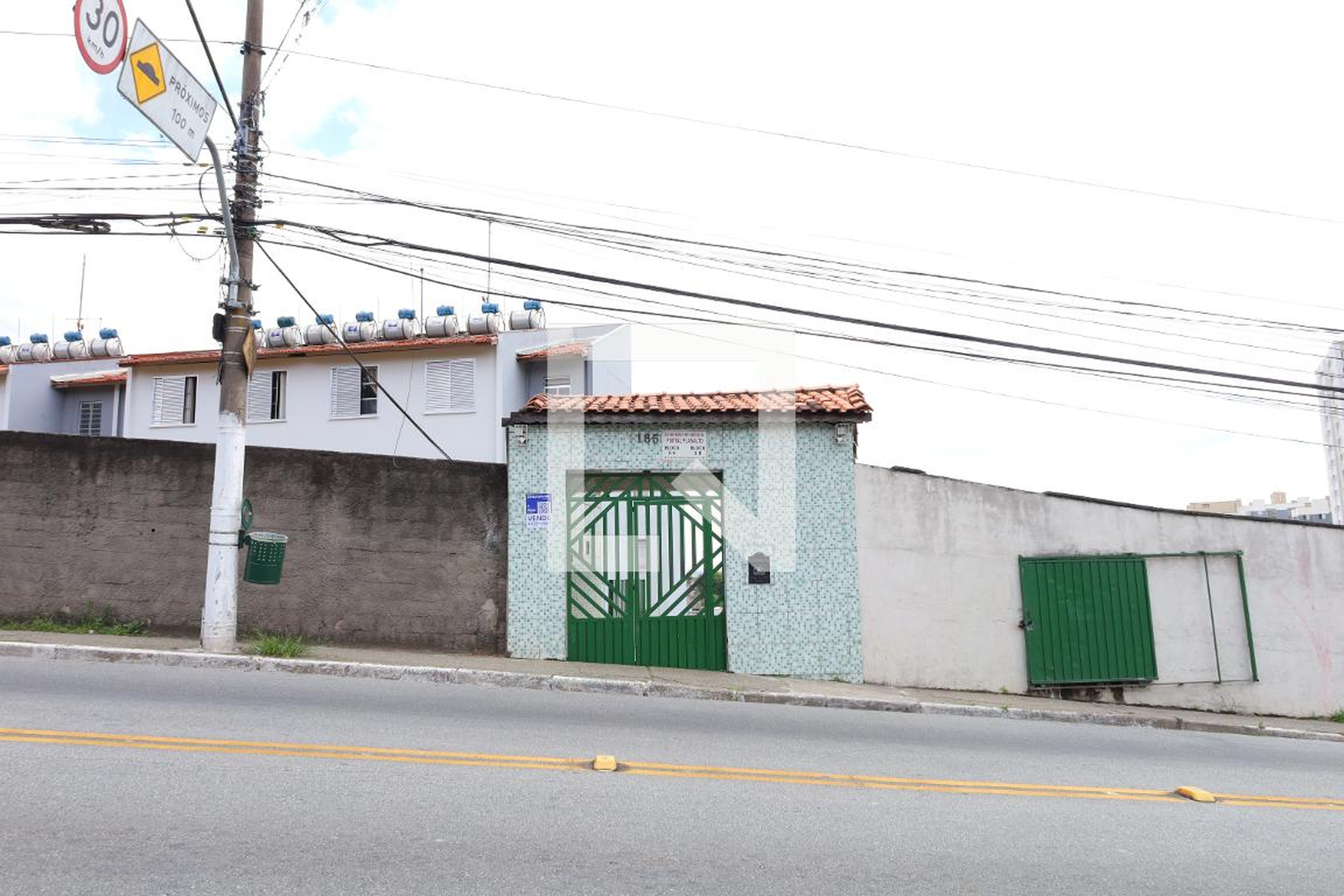 Fachada do condomínio Residencial Portal do Planalto