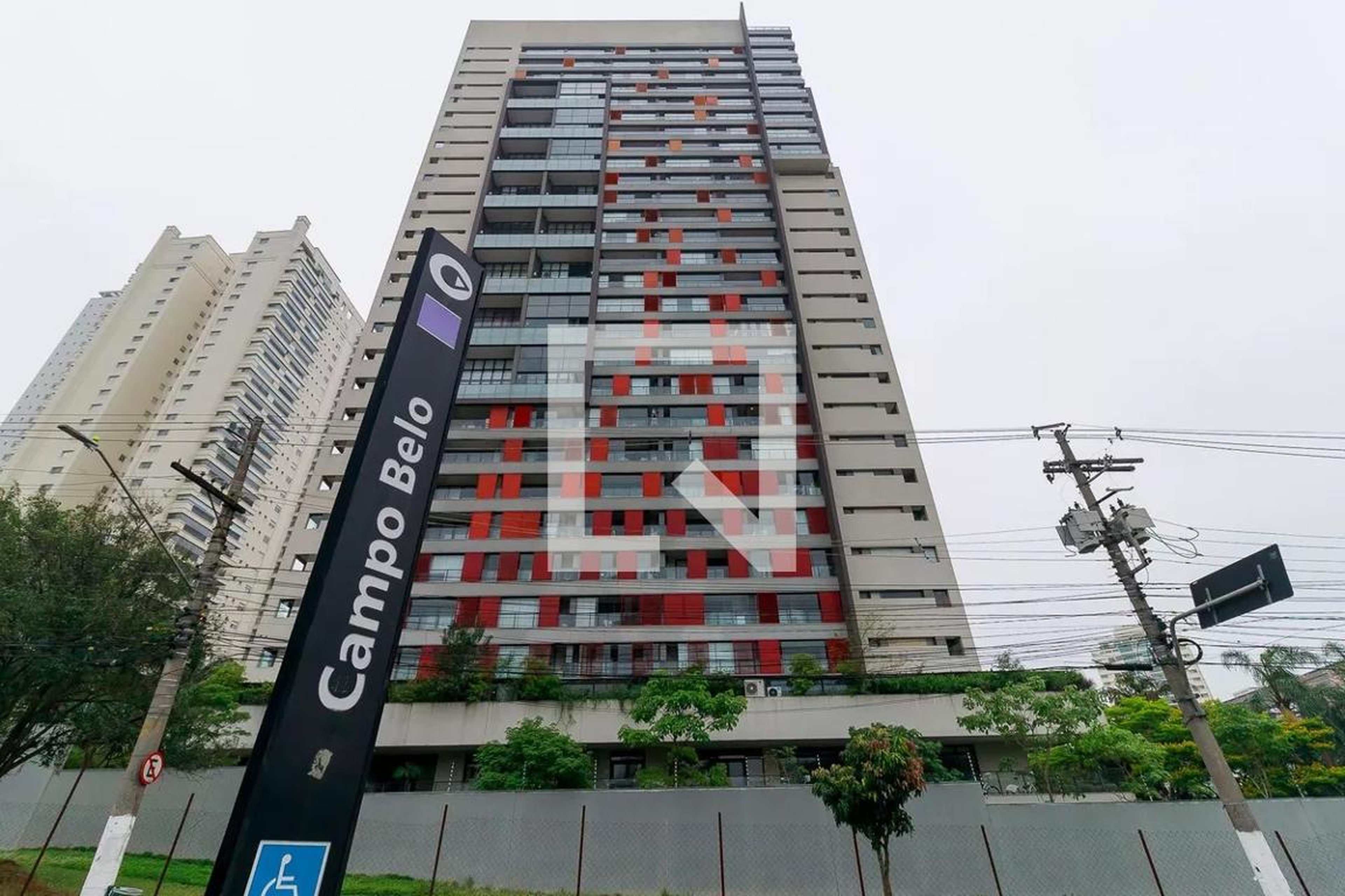 Fachada do Prédio Condomínio Estação Gabriele