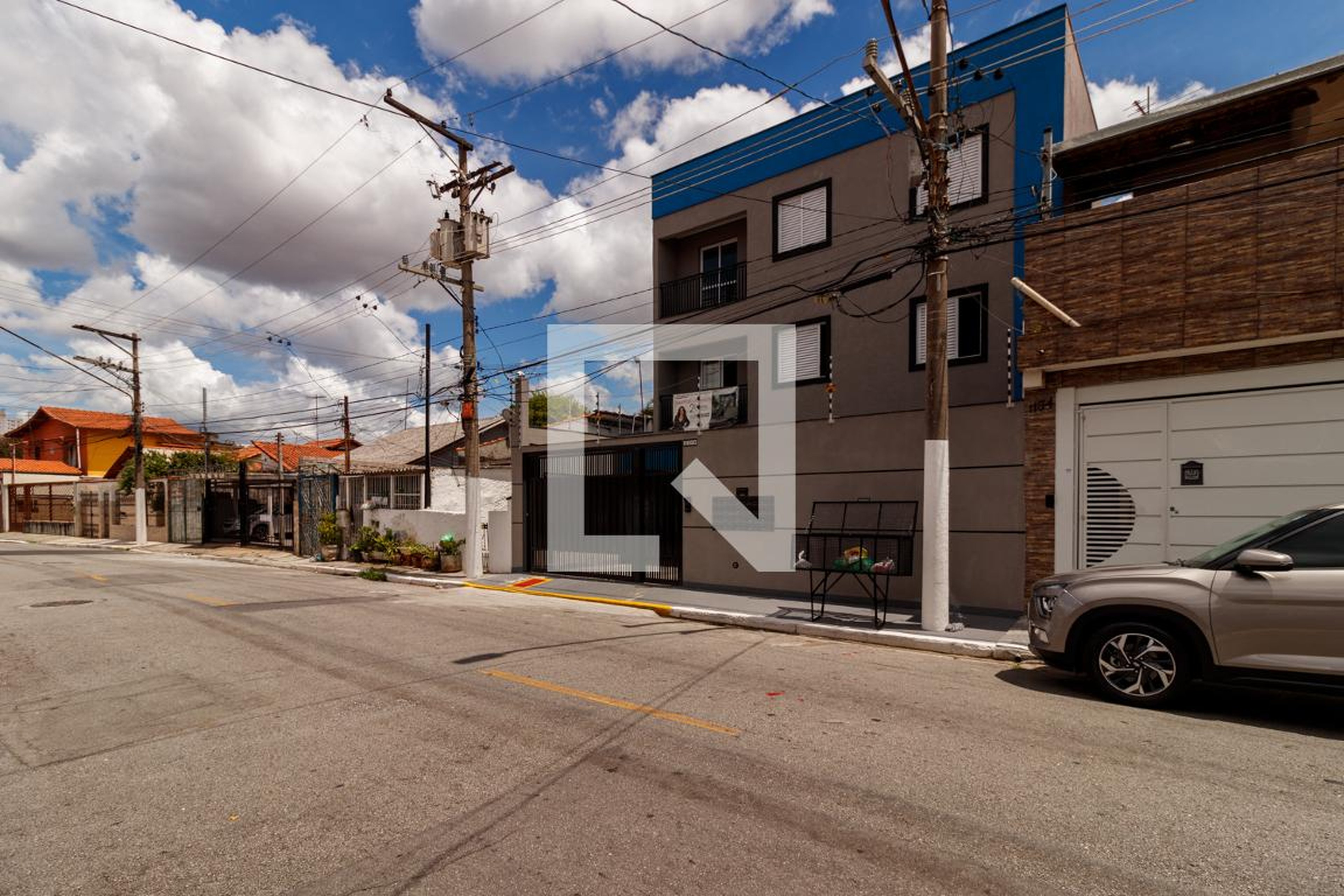 Fachada Condomínio em Rua Major Baracca, 1138