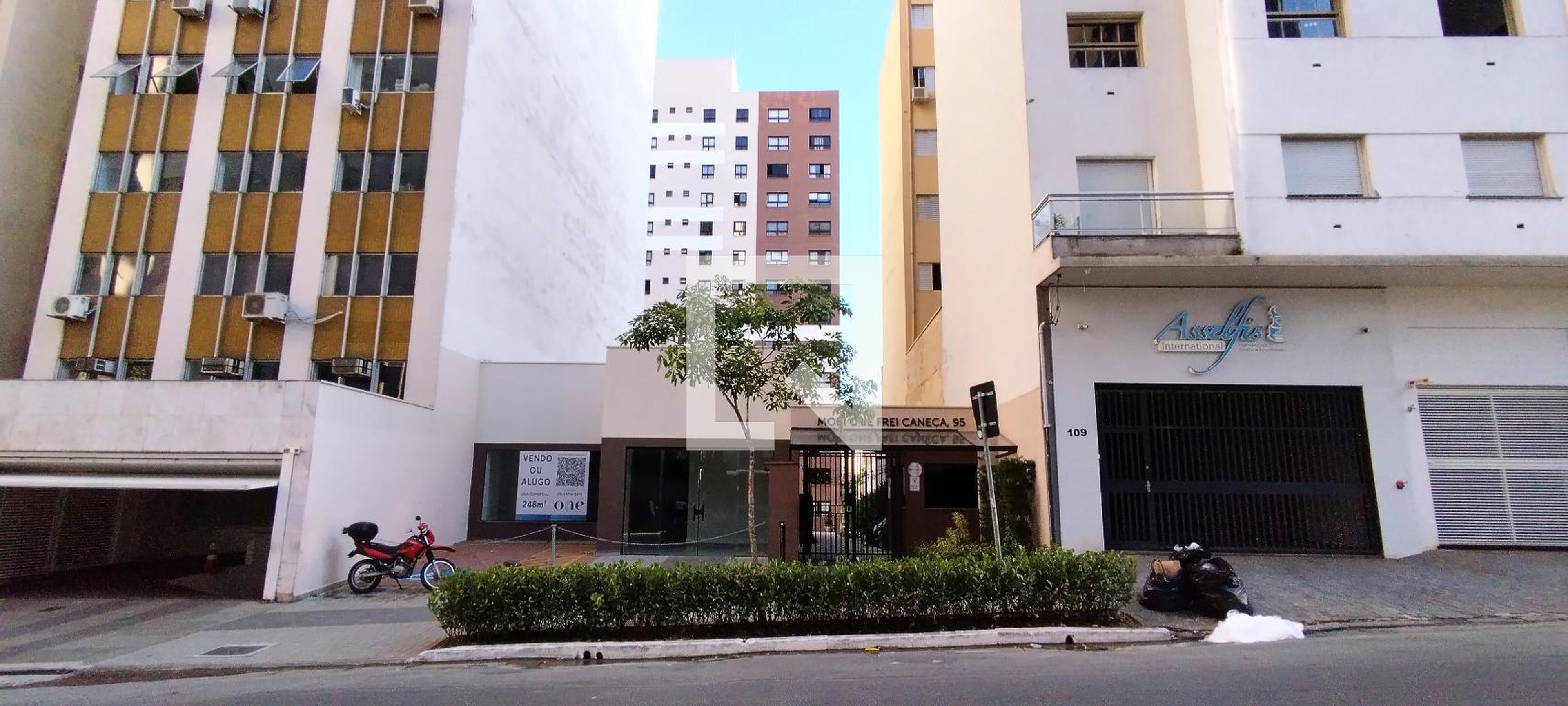 Fachada Condomínio Mobi One Frei Caneca