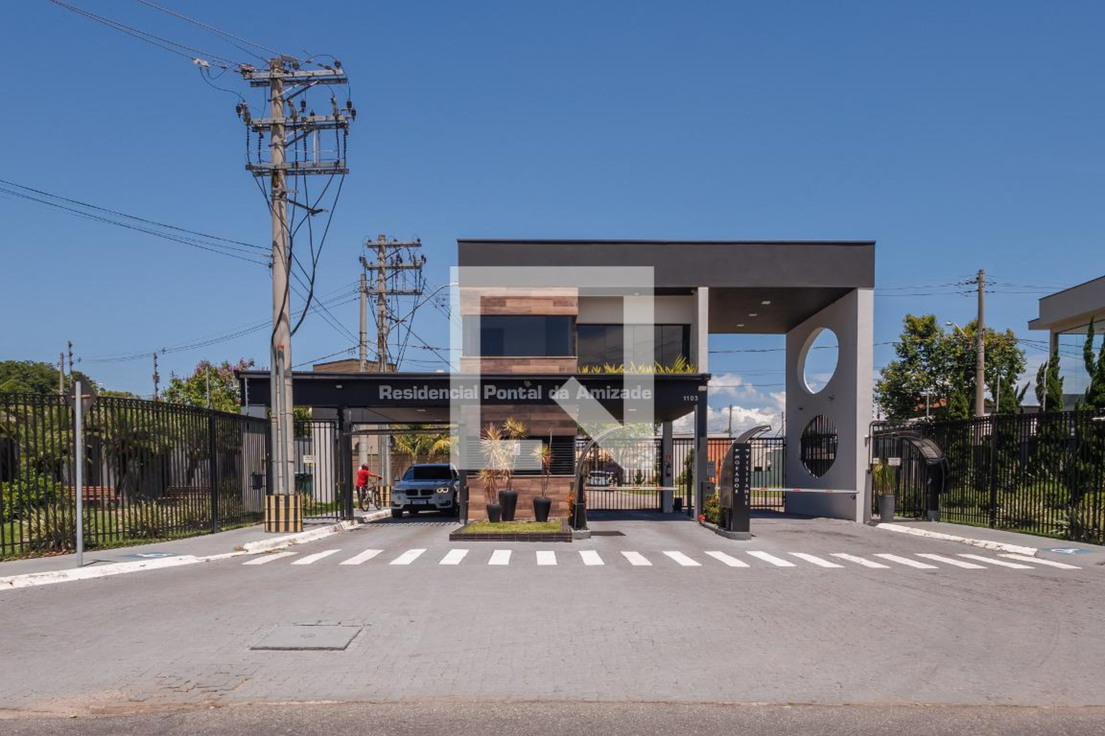 Fachada do Condomínio Condomínio em Rua Mathilde Tavares Bonato, 12