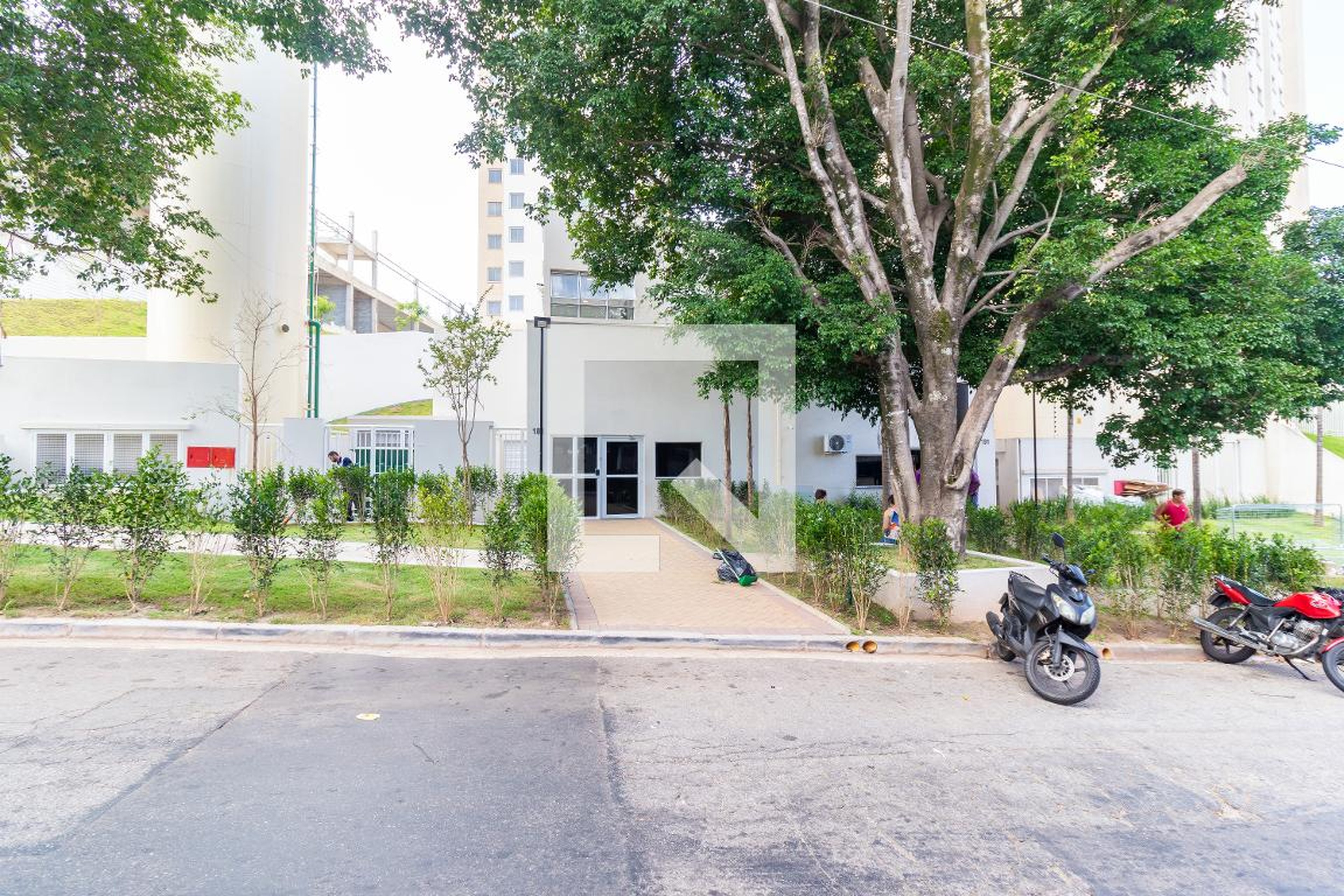 Fachada do condomínio Residencial Plano & Vista do Carmo I