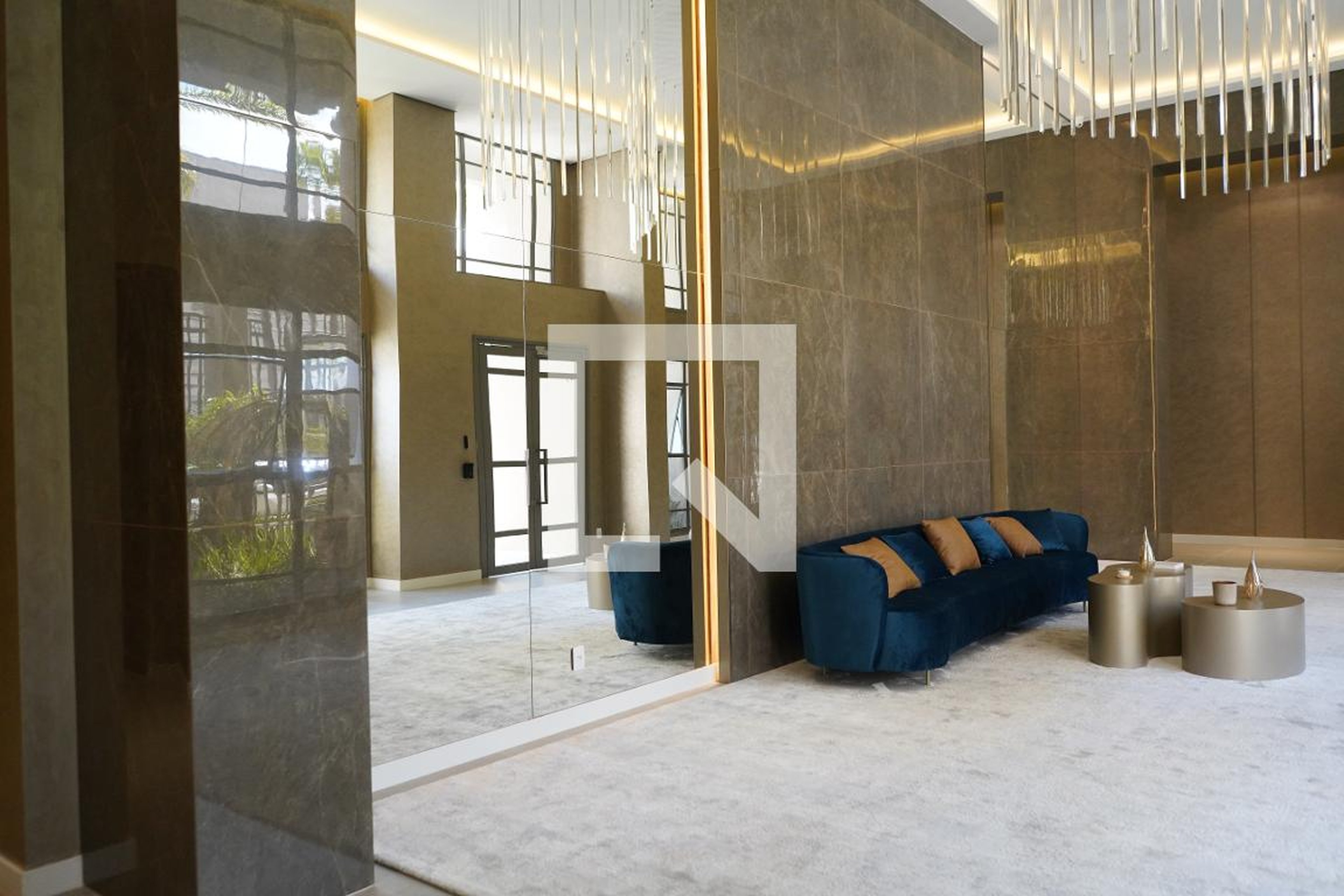 Hall de entrada Condomínio Wonder