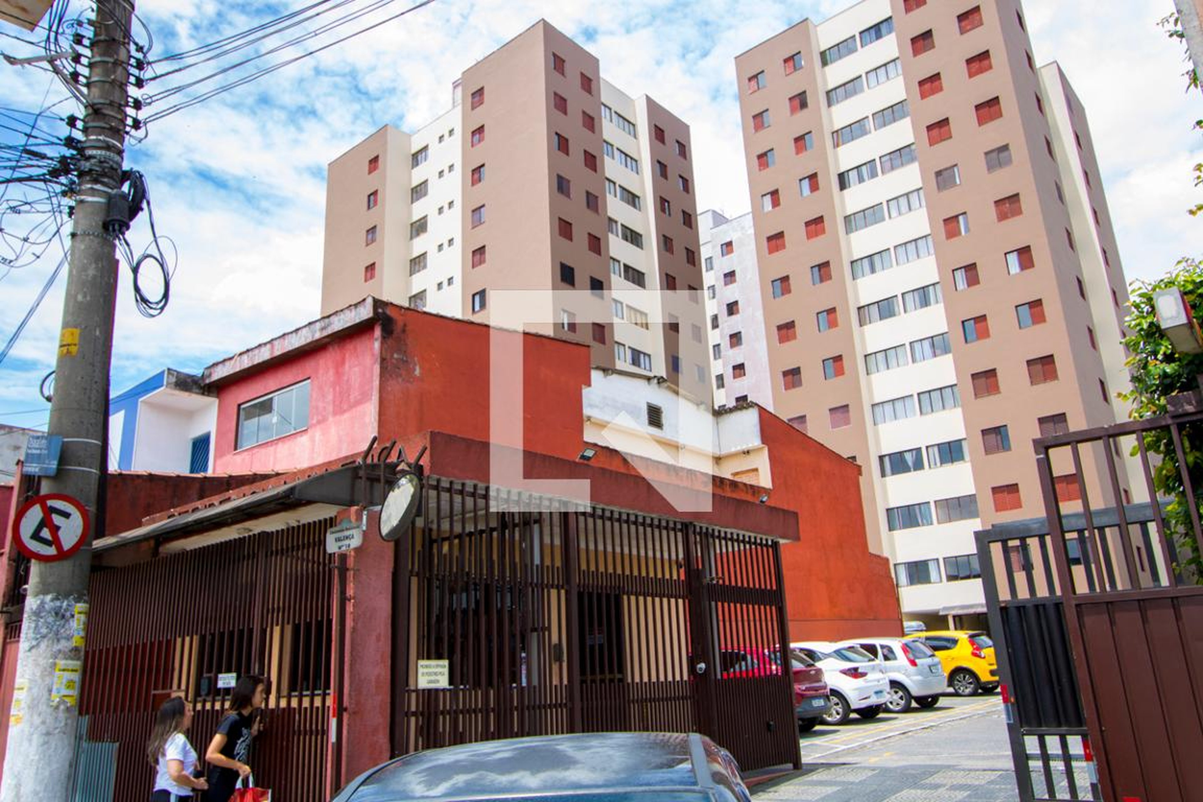 Fachada do condomínio Residencial Valença