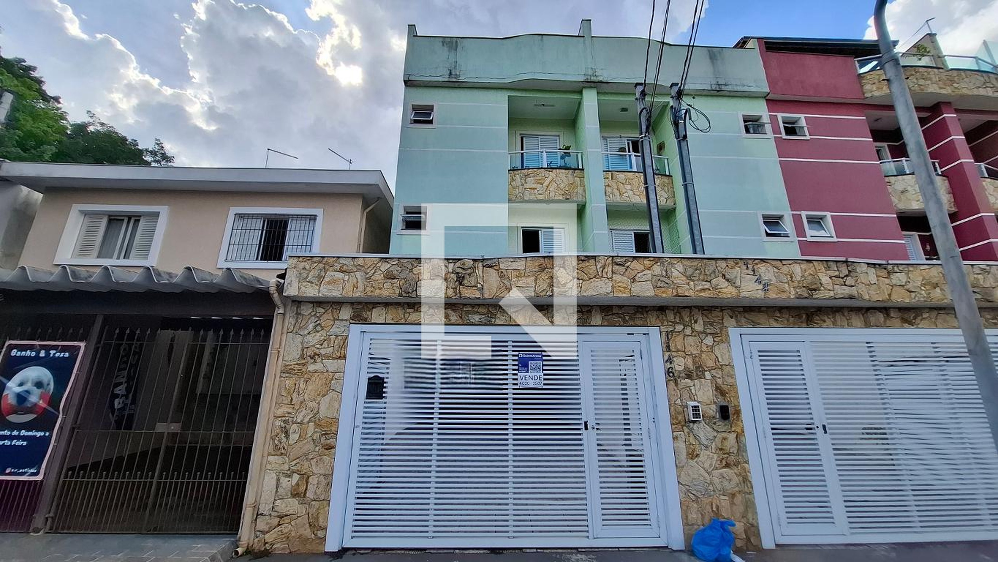 Fachada Condomínio em Rua Coronel Seabra, 1146