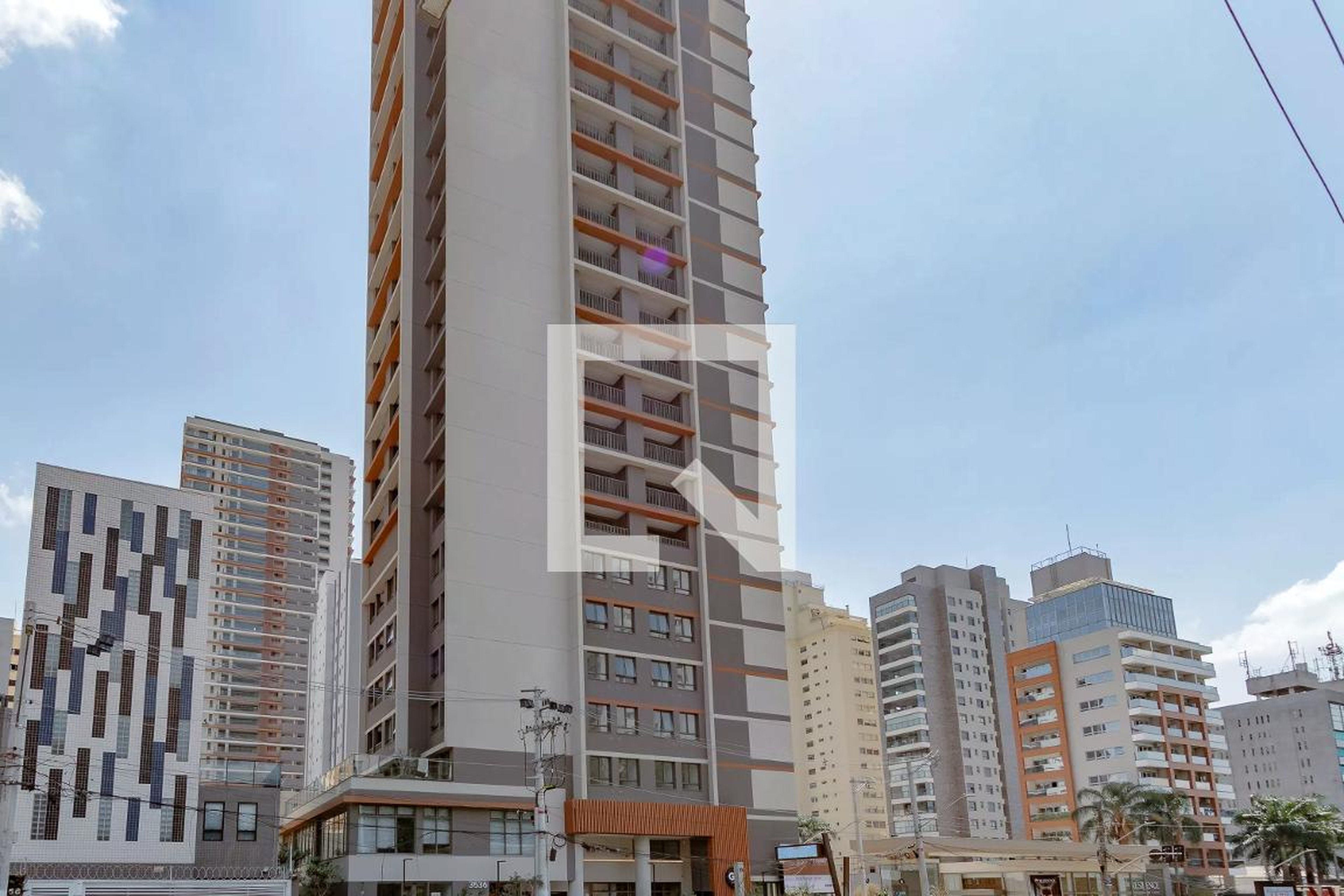 Fachada do Prédio Condomínio em Avenida Santo Amaro, 3516