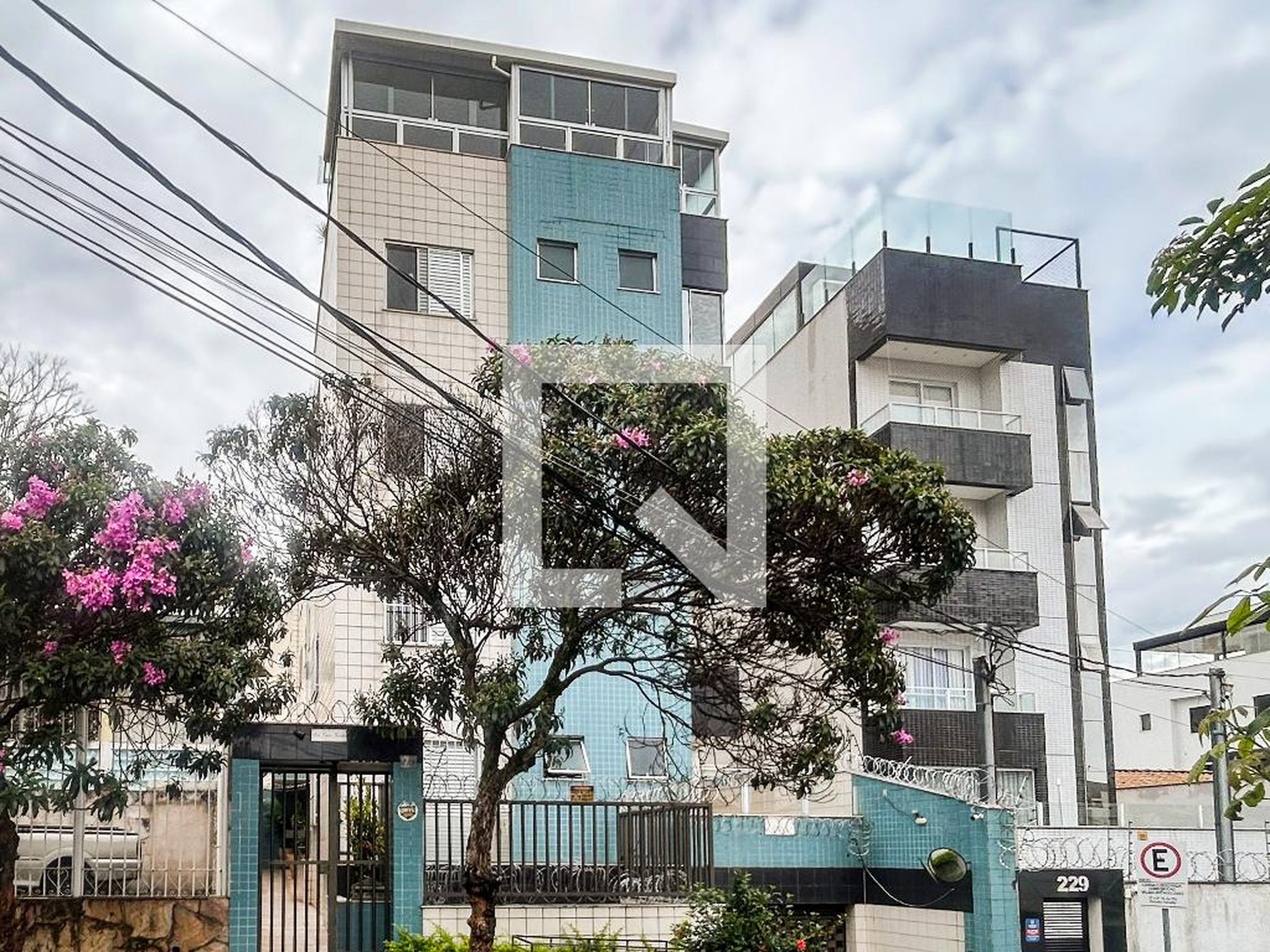 Fachada Condomínio em Rua São Manoel, 219