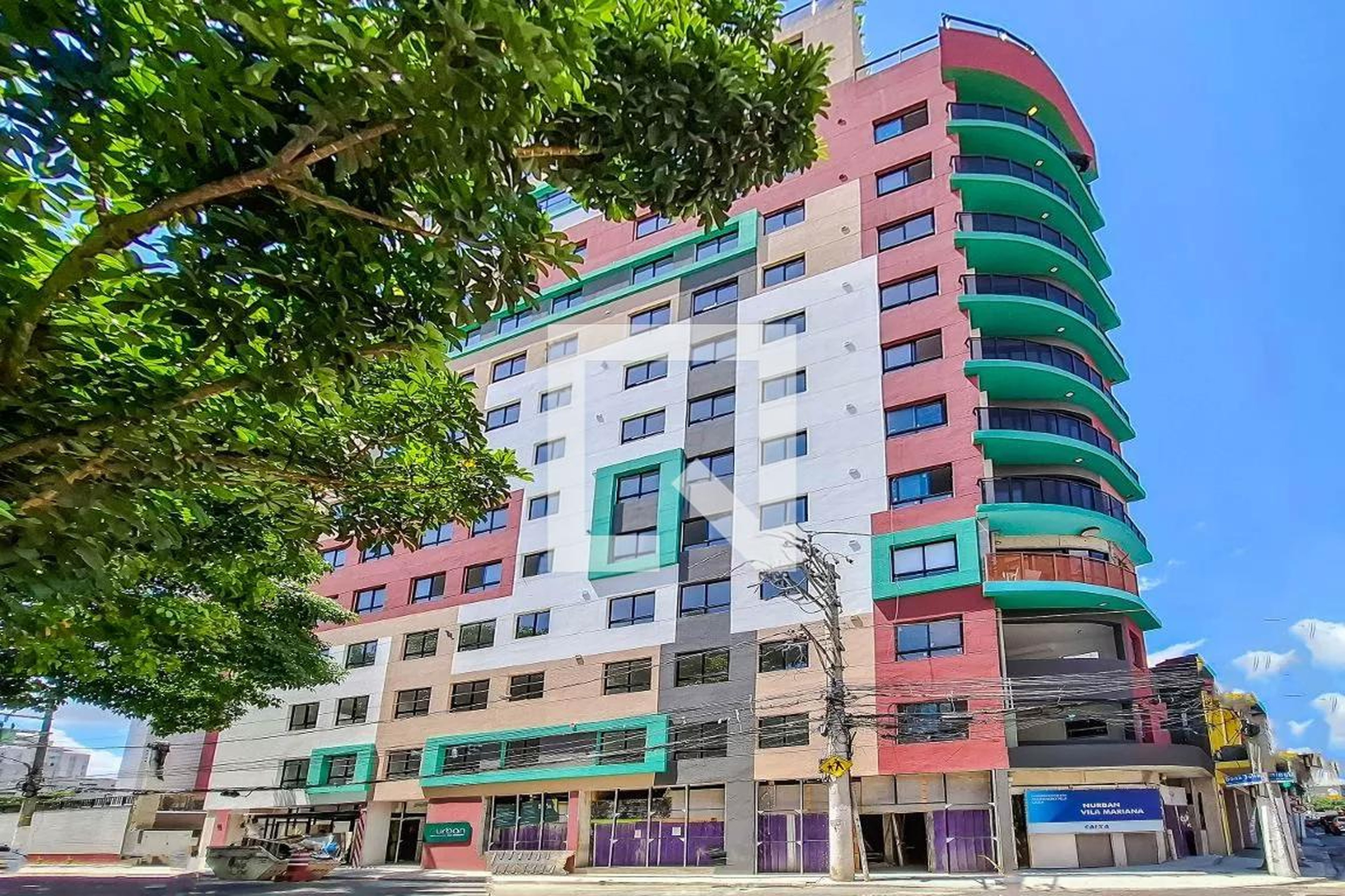 Fachada Condomínio Nurban Vila Mariana