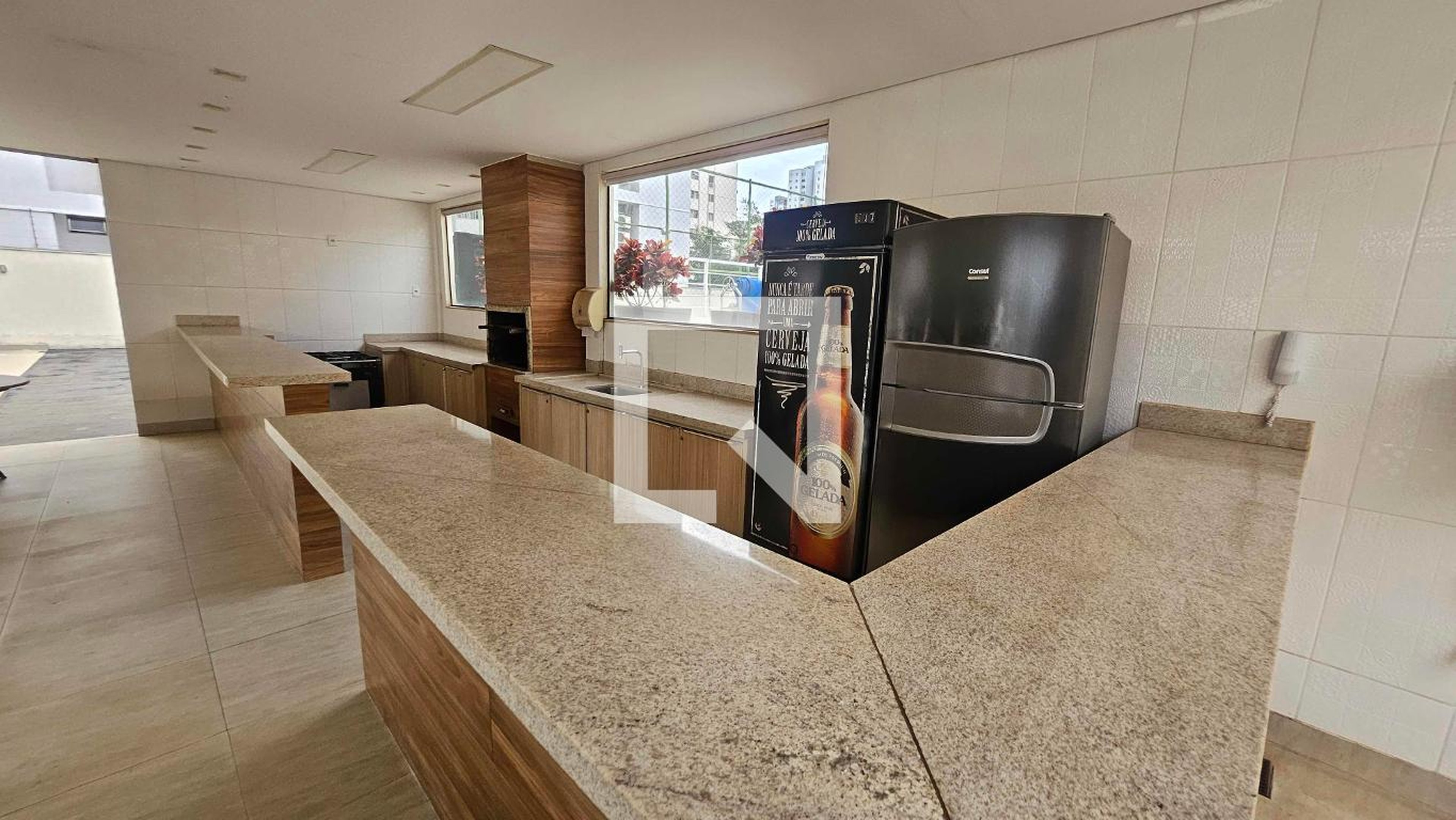 Área comum - Churrasqueira - Edifício Benneville