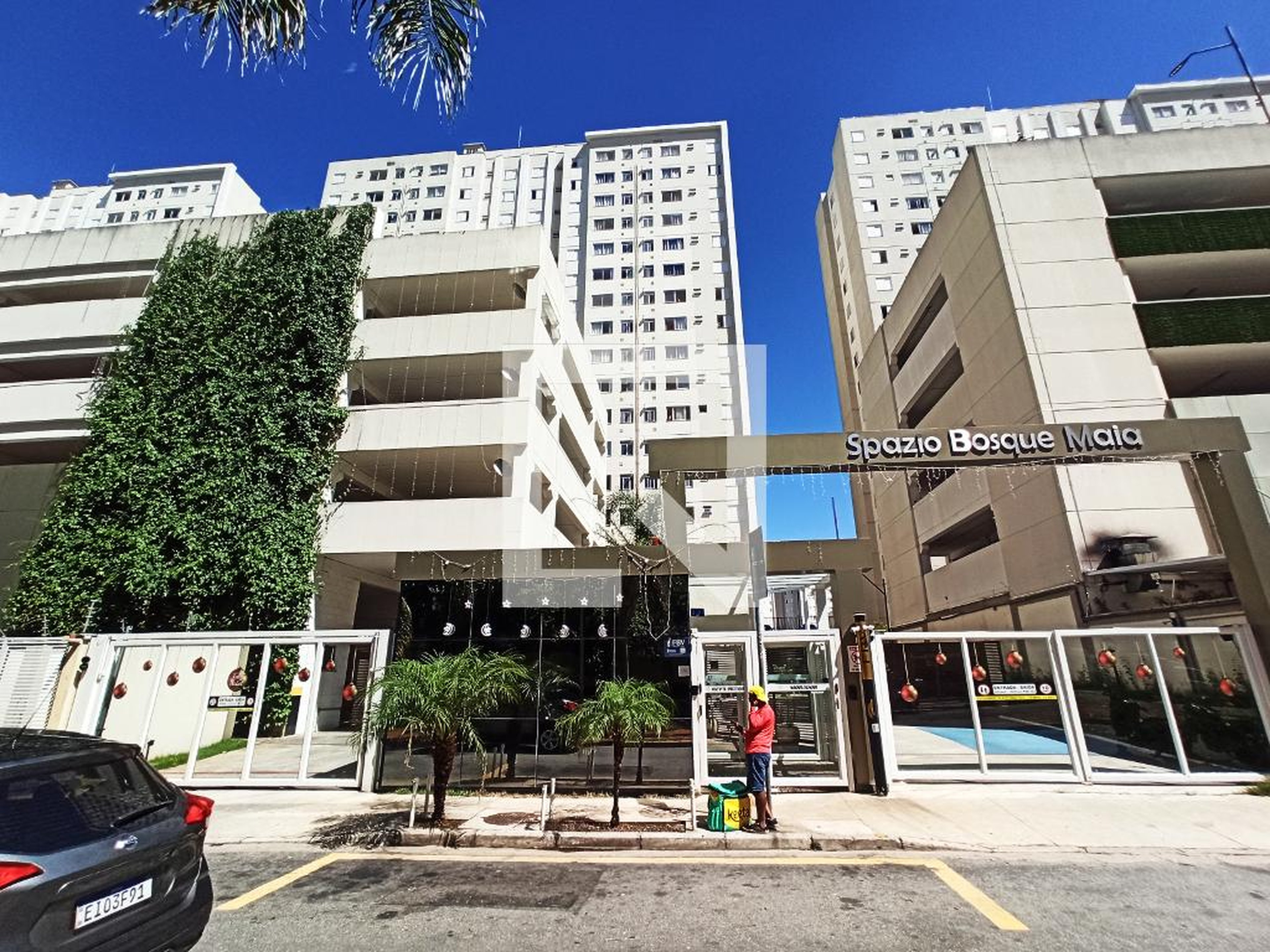 Fachada do Prédio Condomínio Spazio Bosque Maia