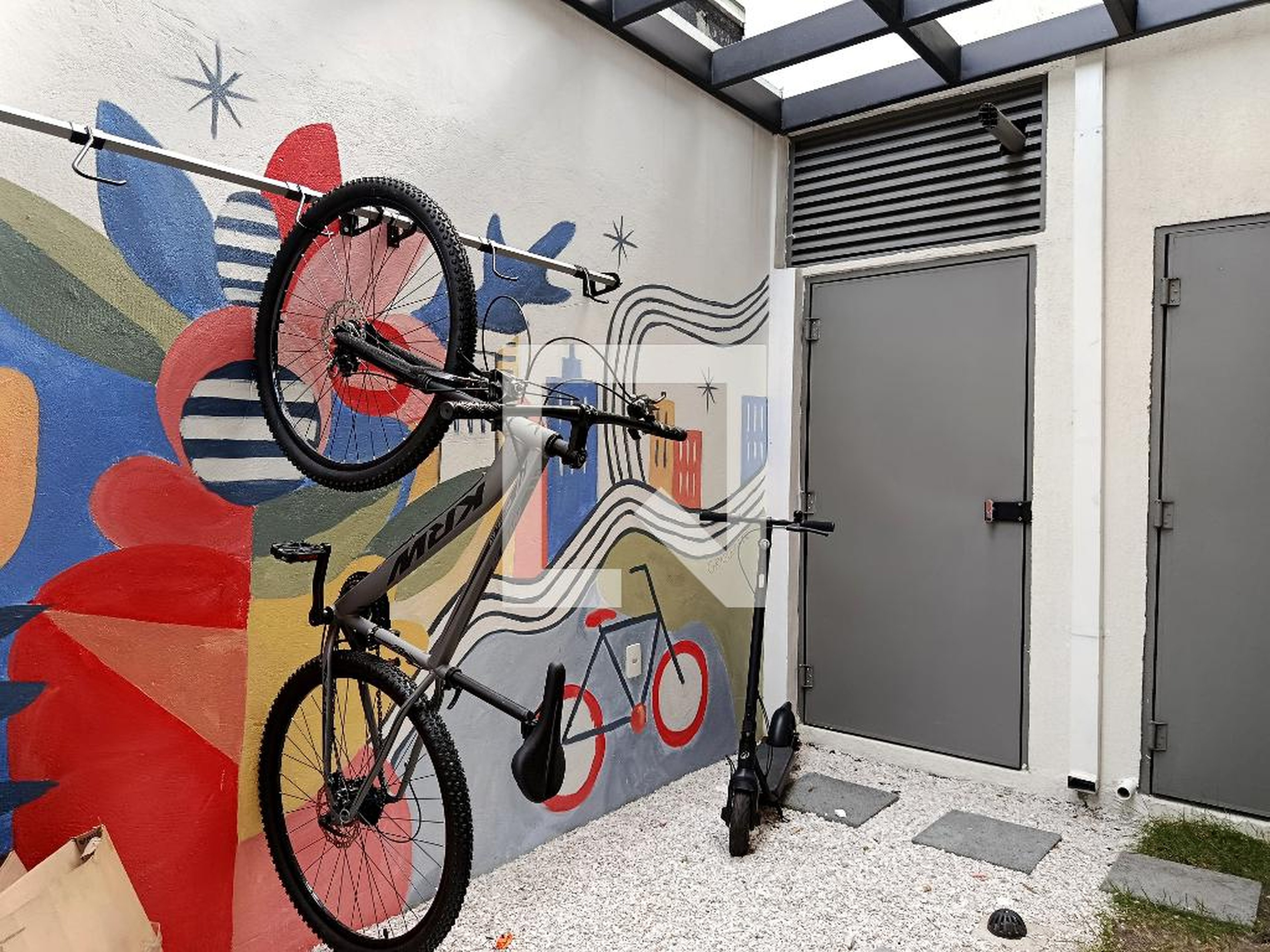 Bicicletário - Blend Coliving Oscar Freire