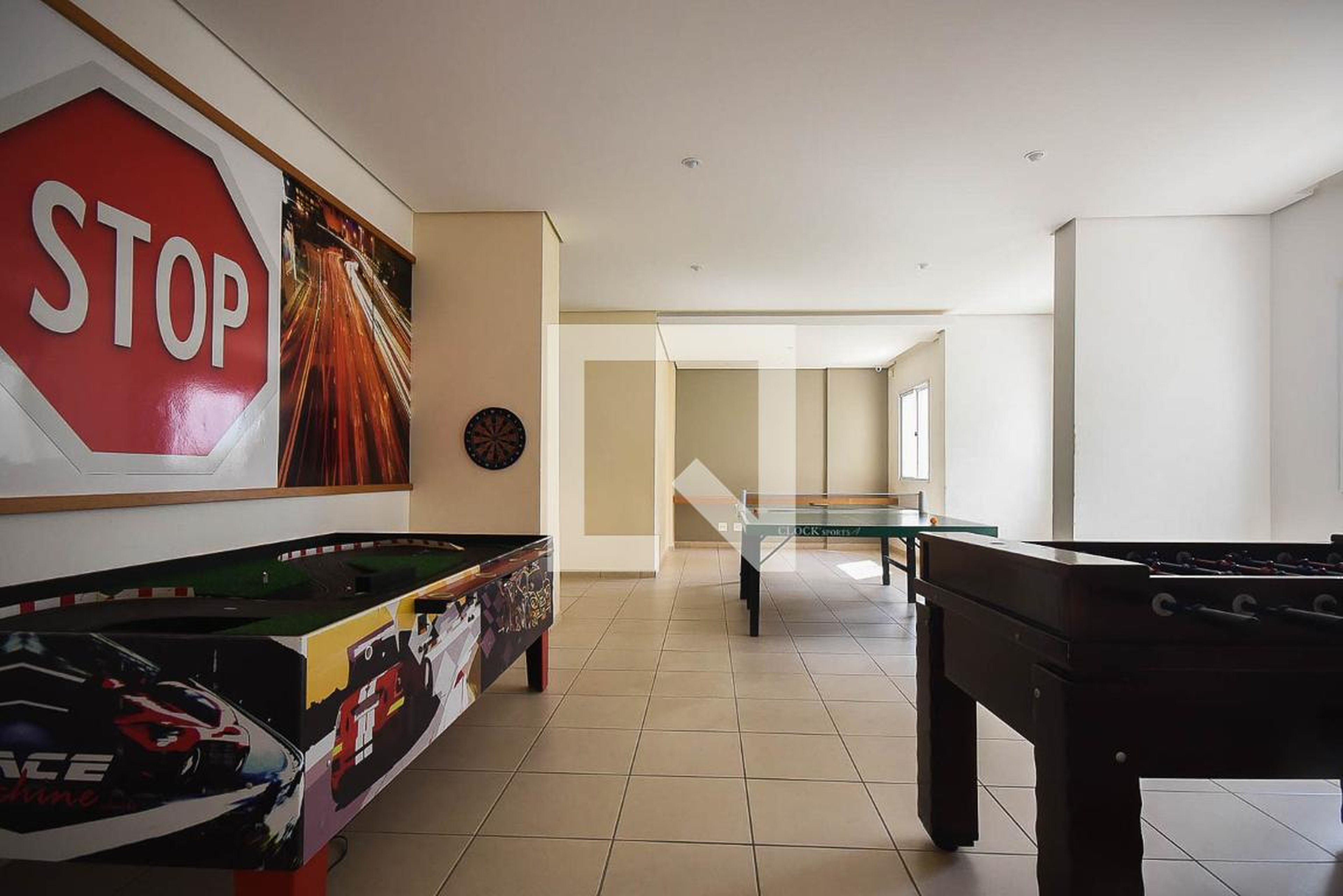 Salão de Jogos - Cores Azul