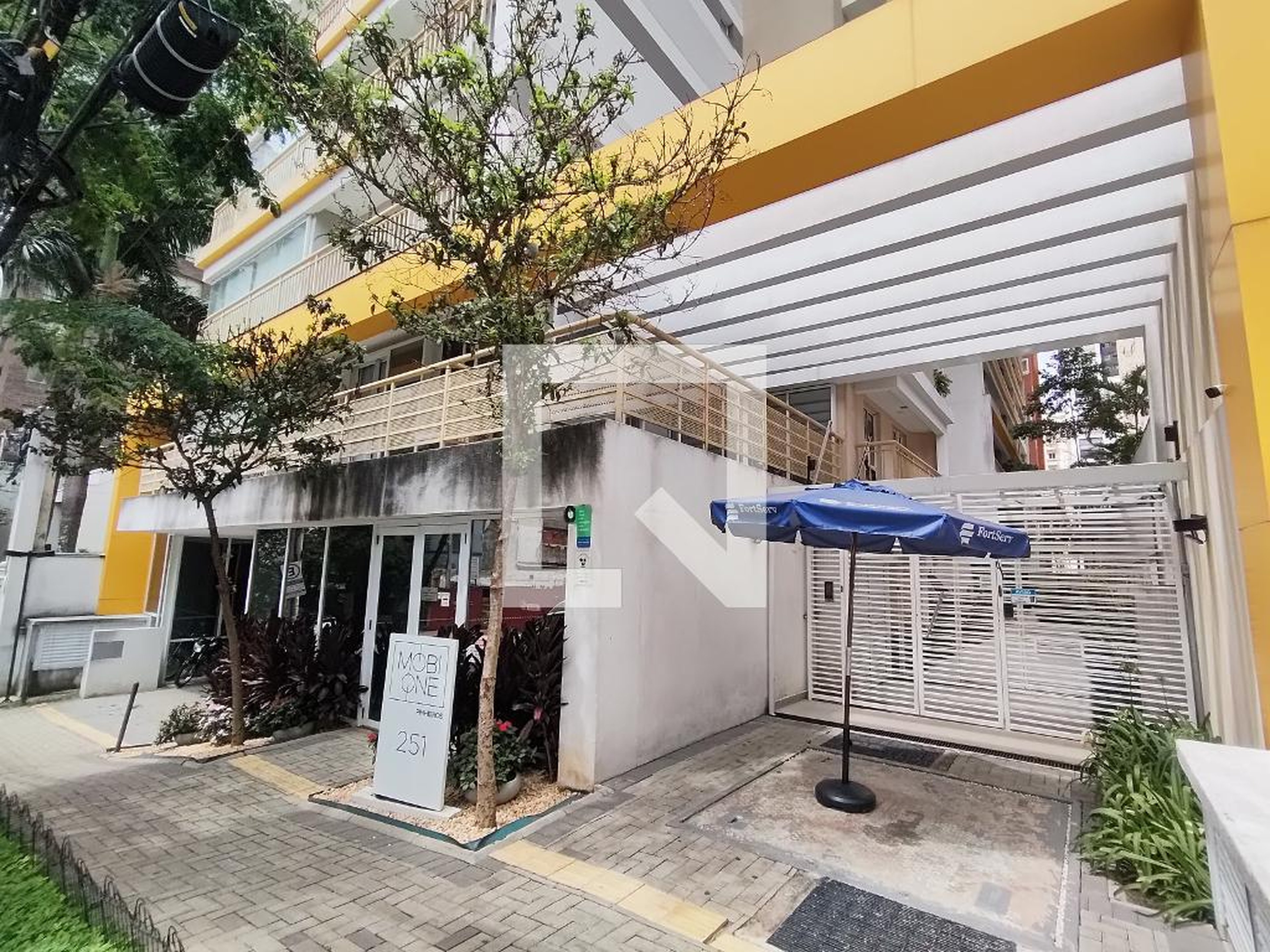 Fachada Condomínio Mobi One Pinheiros