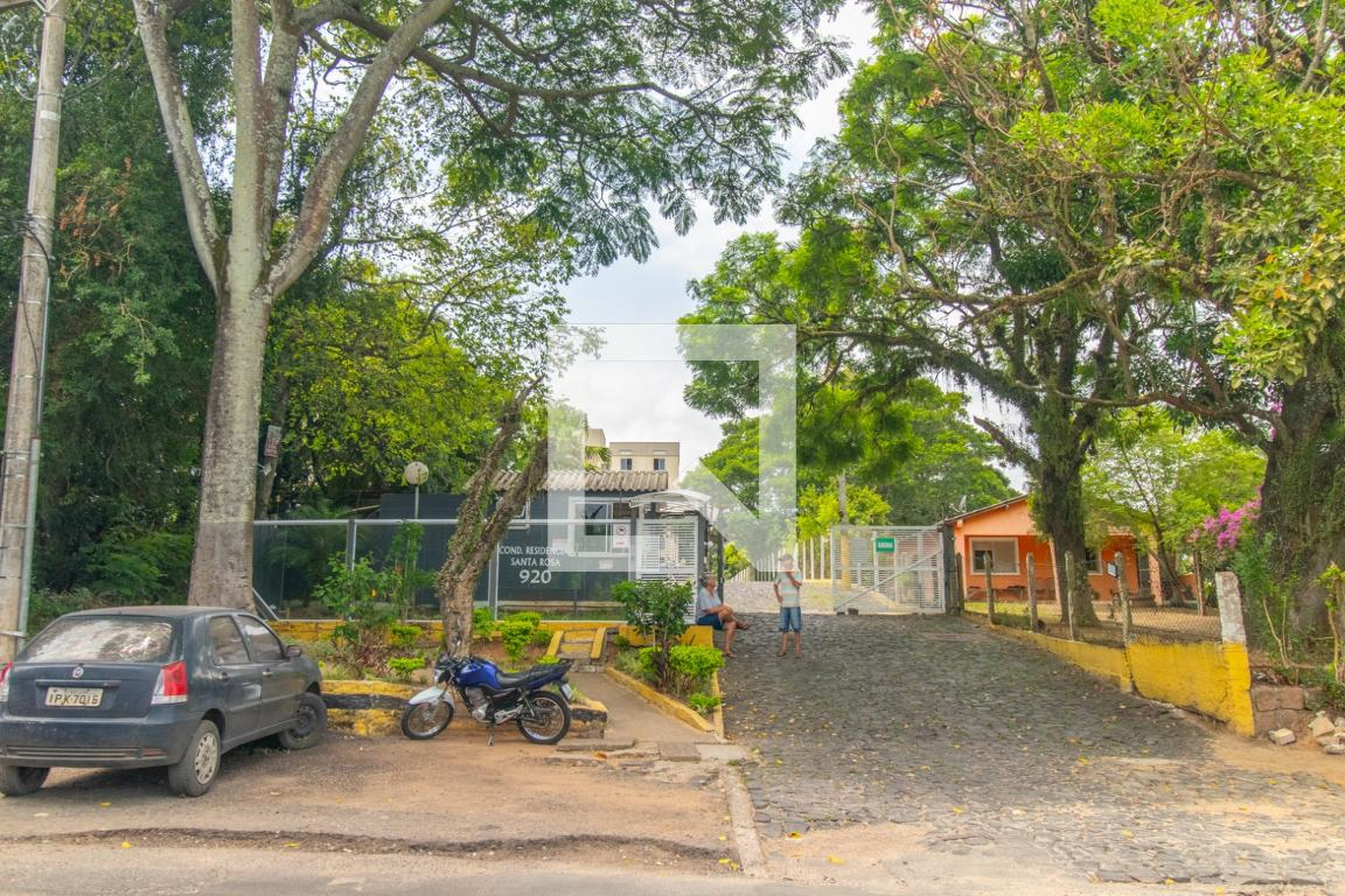 Fachada Condomínio em Estrada Cristiano Kraemer, 51993648933