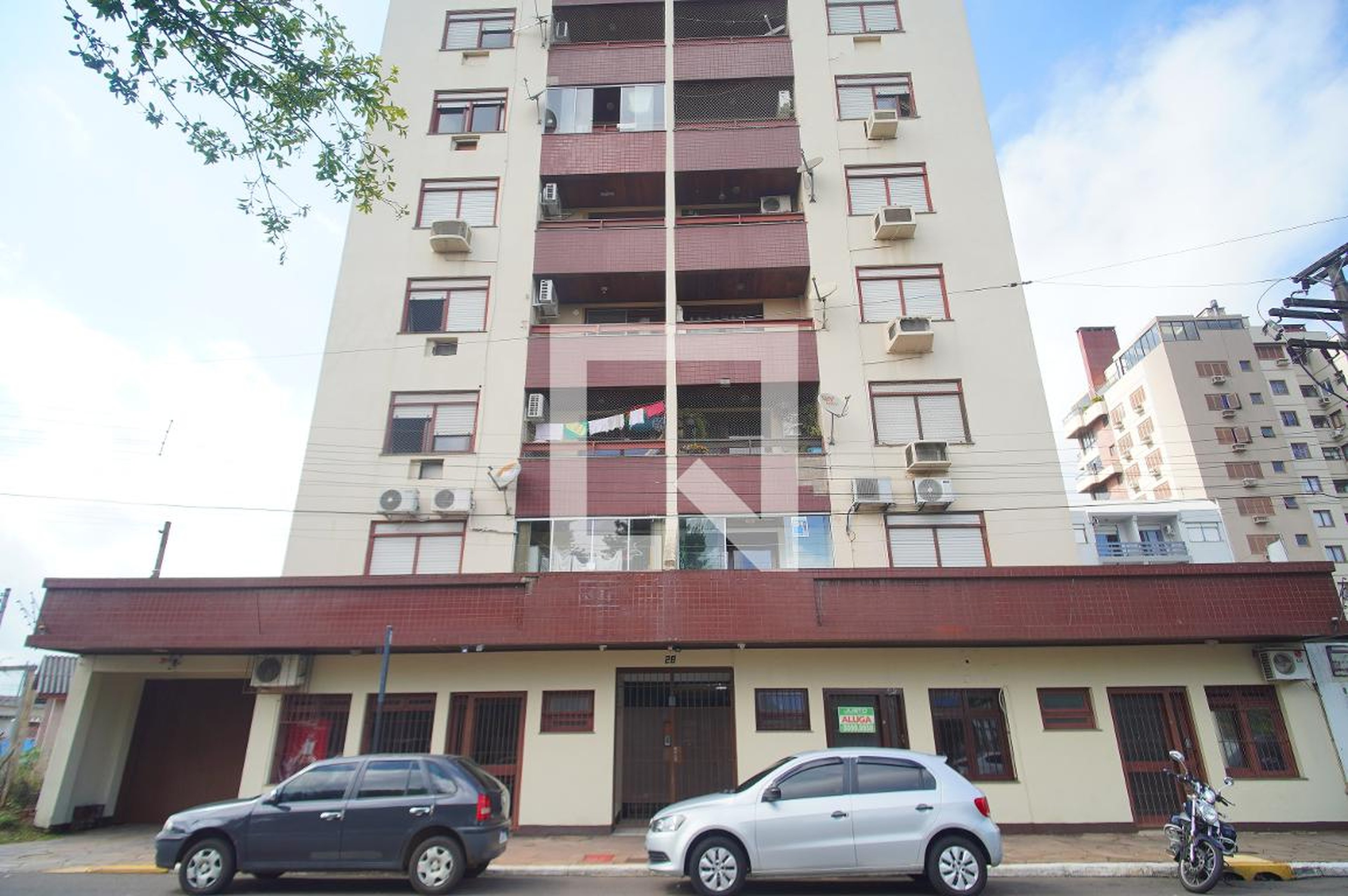 Fachada Condomínio em Rua Dom João Becker, 28