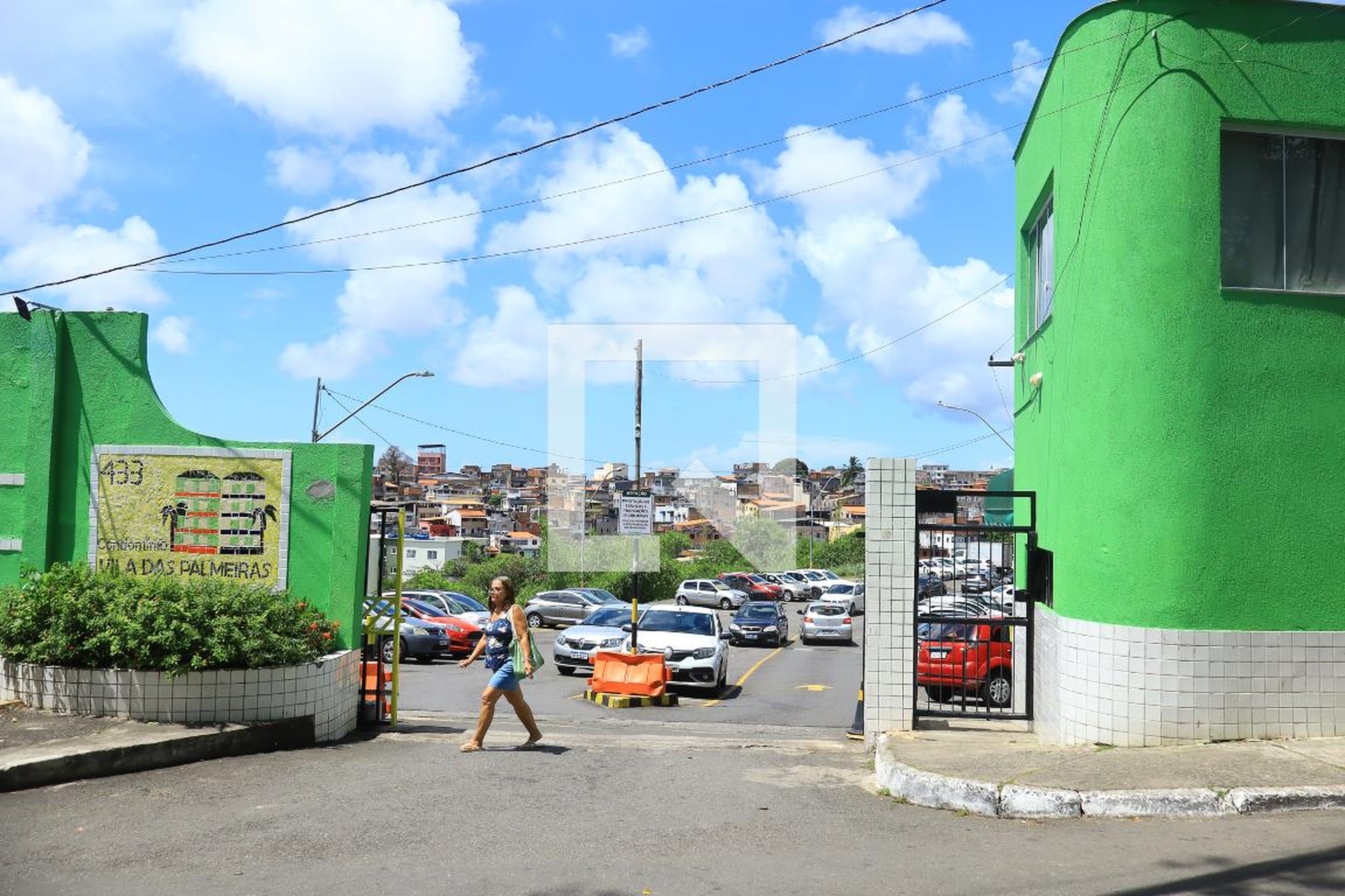 Fachada Condomínio Vila das Palmeiras