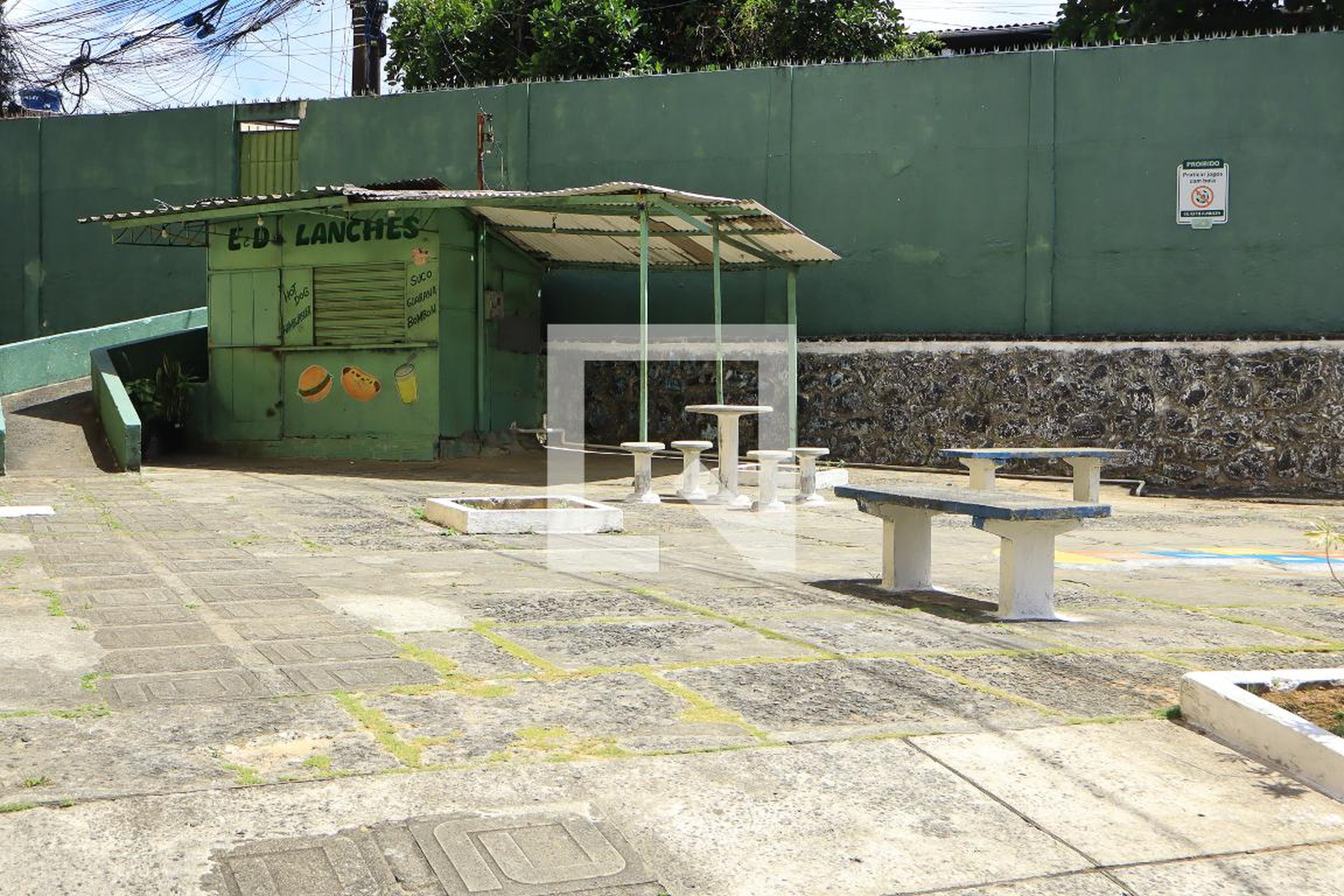 Área externa - Vila das Palmeiras