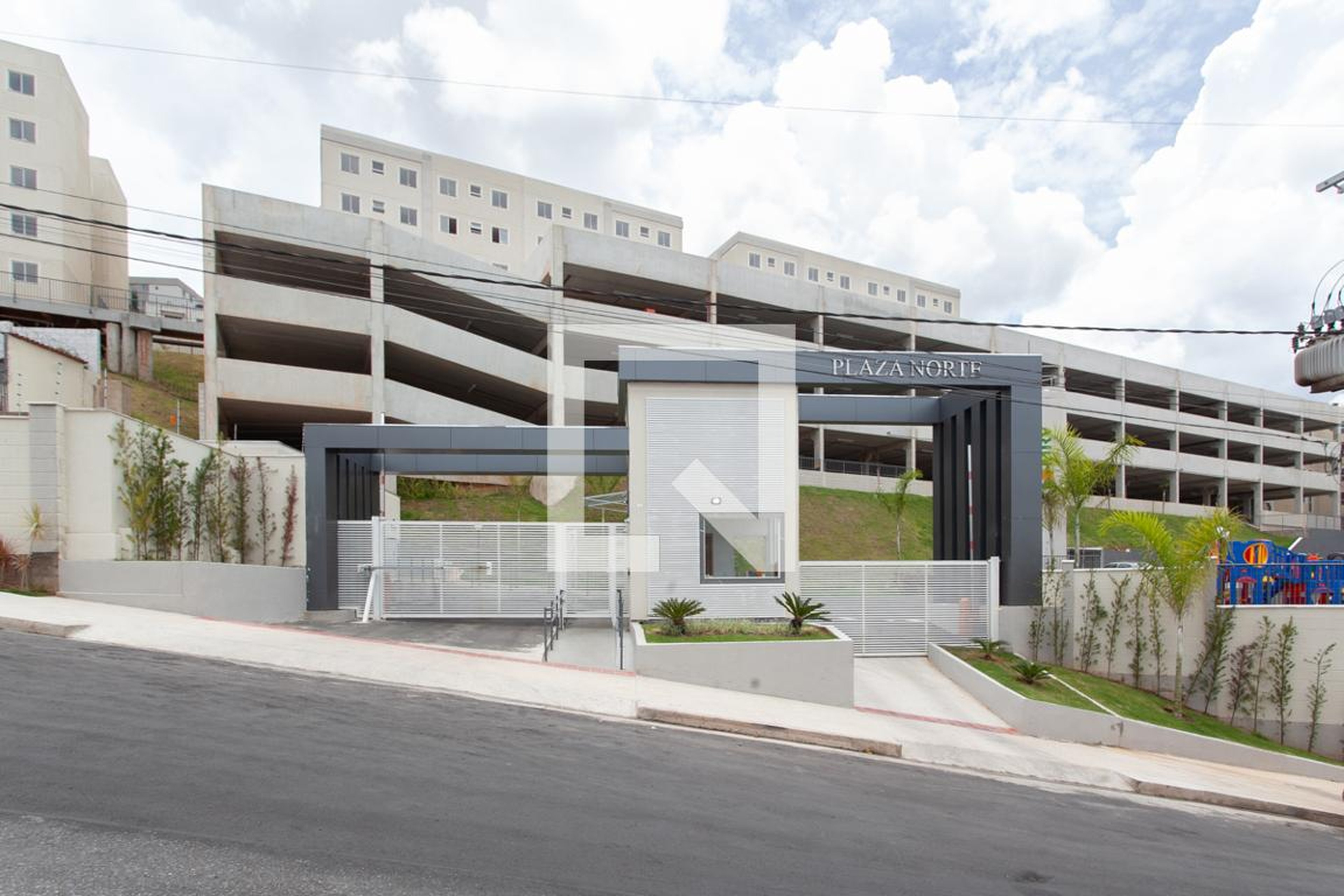 Fachada Residencial Plaza Norte MRV