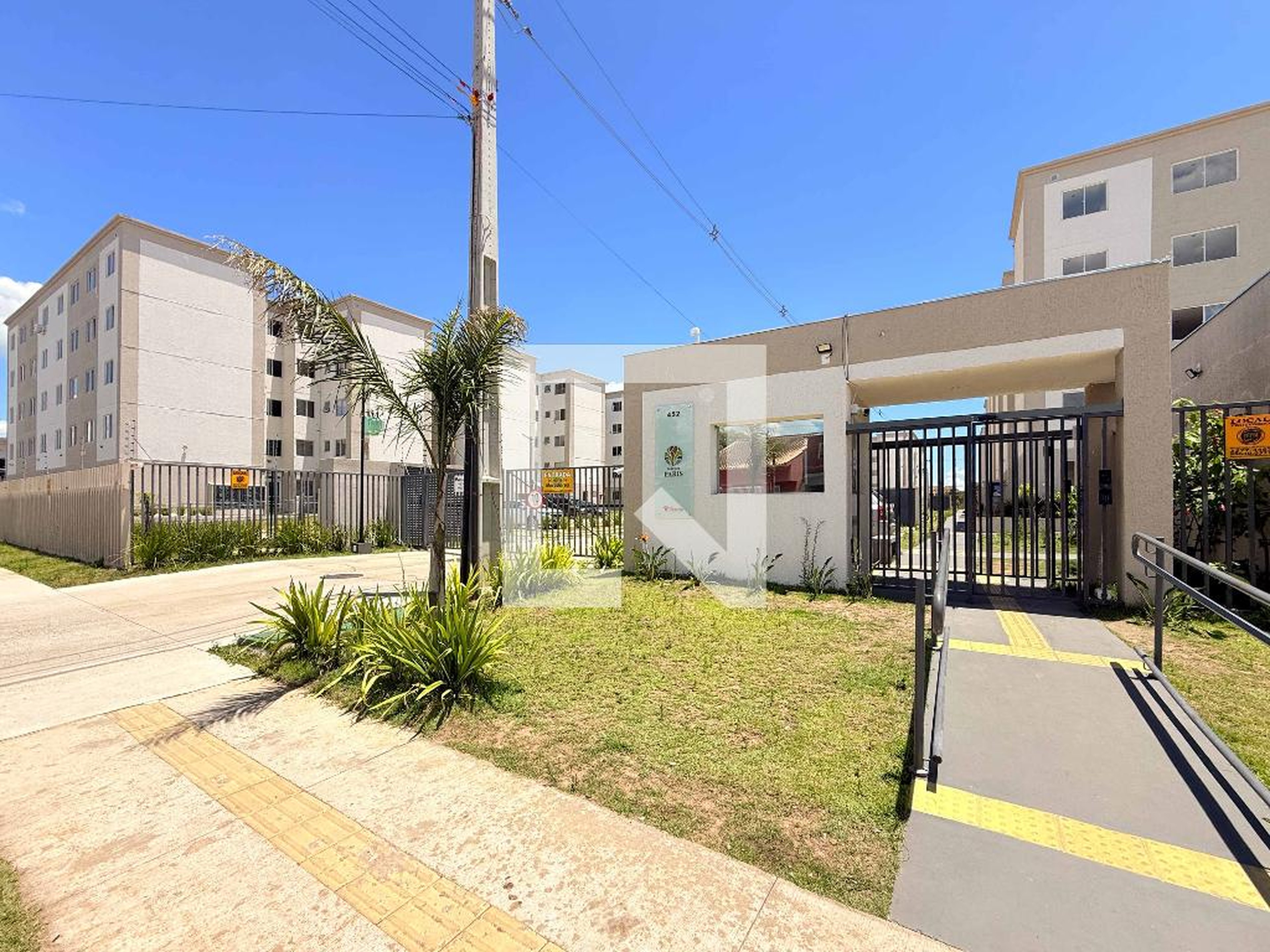 Fachada Condomínio Parque Paris  Construtora Tenda