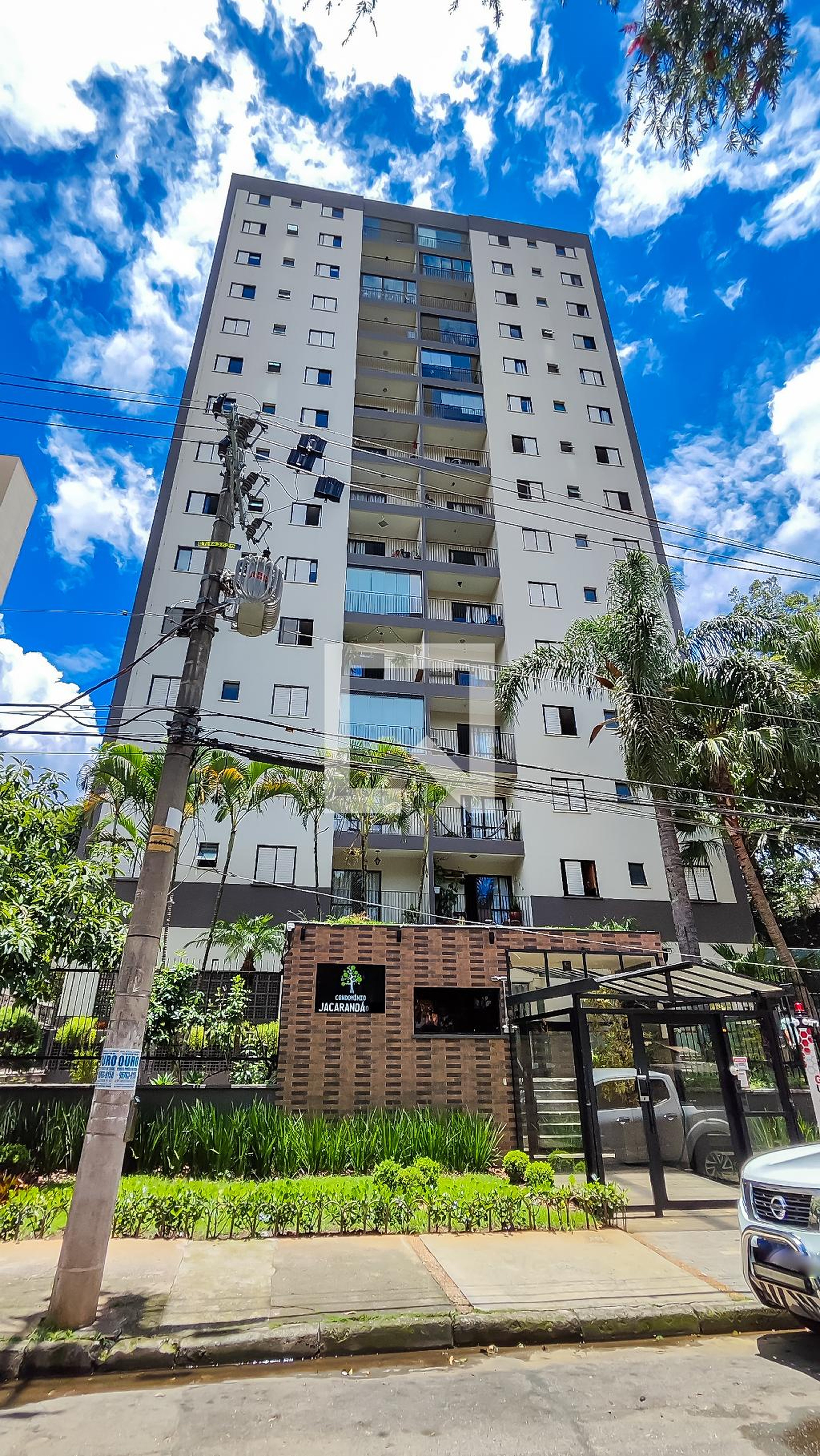 Fachada do Prédio Edifício Jacarandá