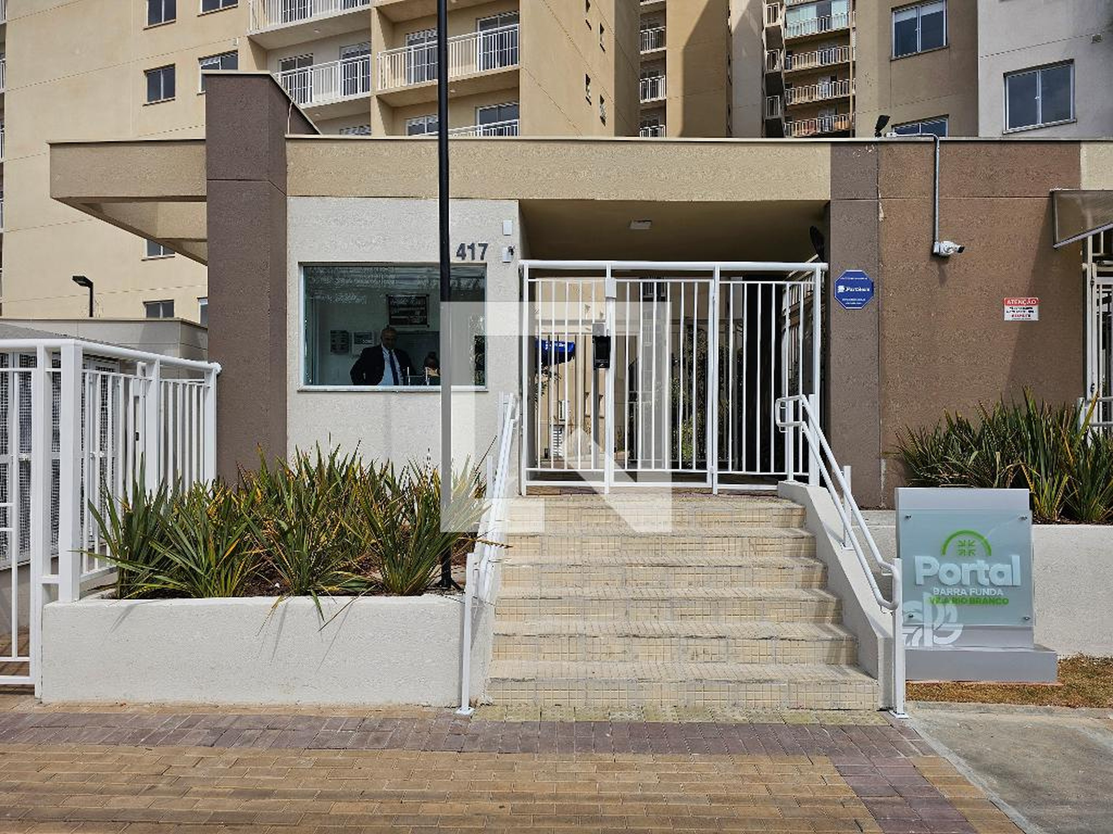 Fachada do Prédio Condomínio Portal Barra Funda - Vila Rio Branco