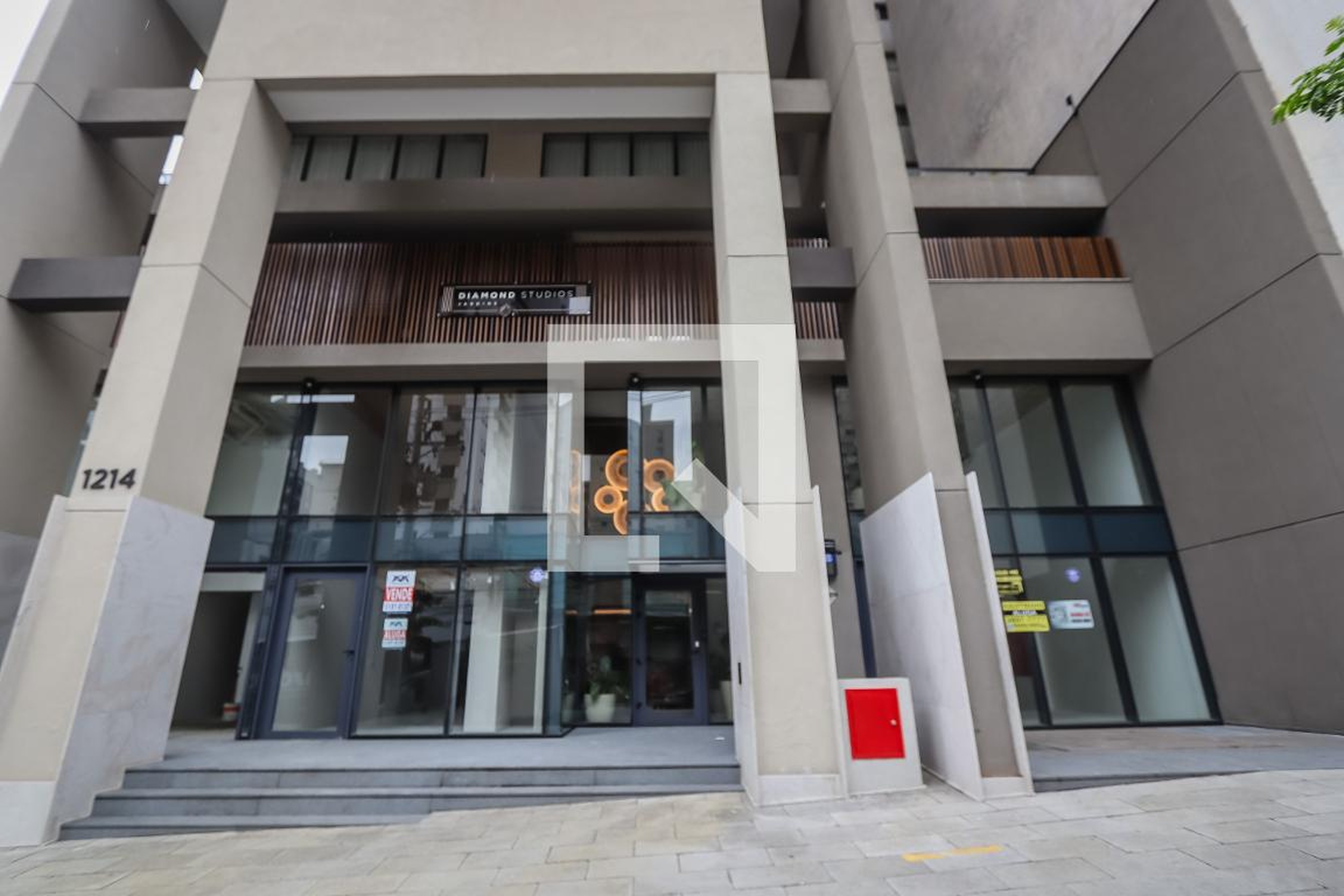 Fachada do Prédio Condomínio Diamond Studios Jardins