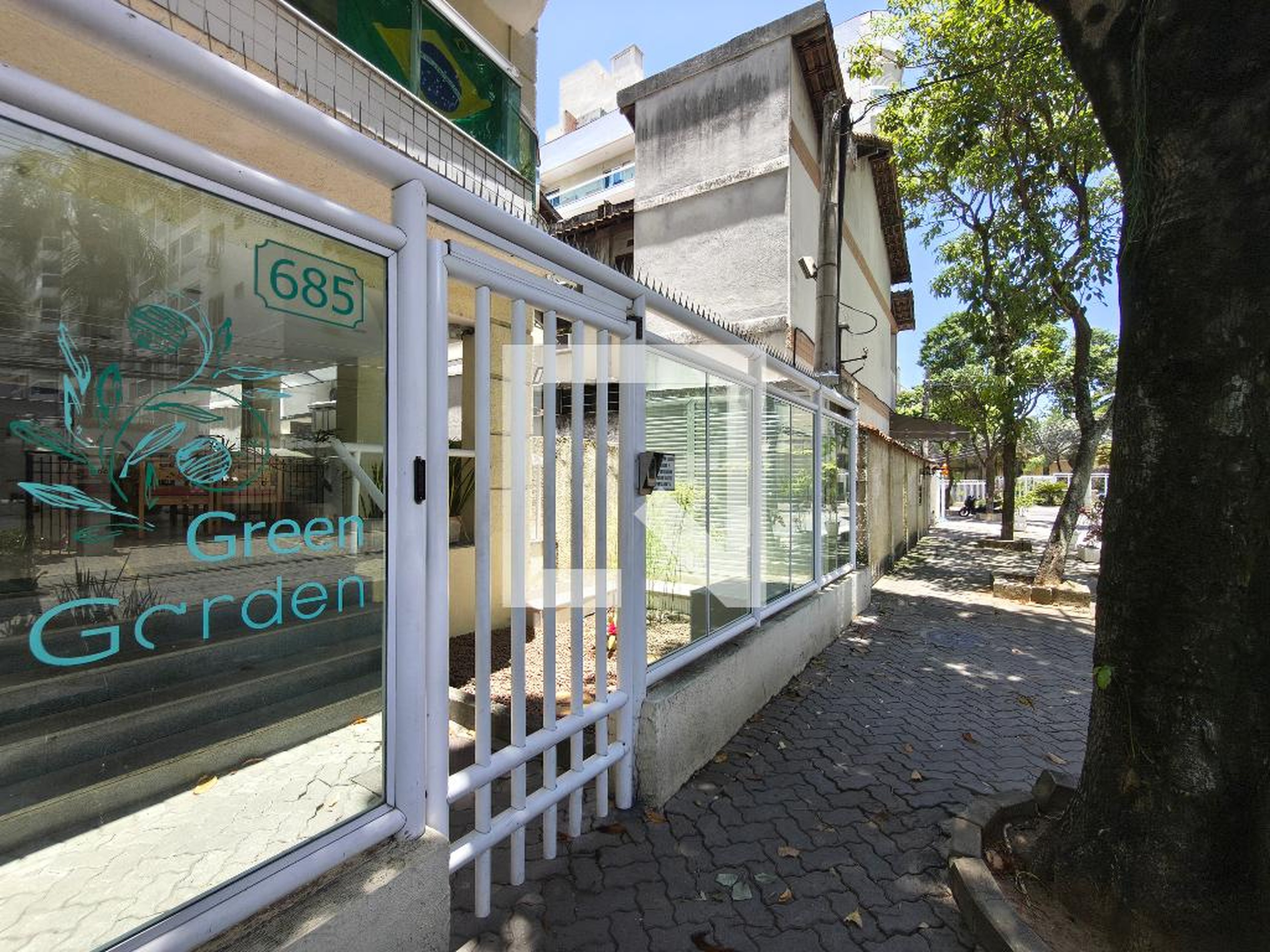 Fachada Condomínio Green Garden Mapendi