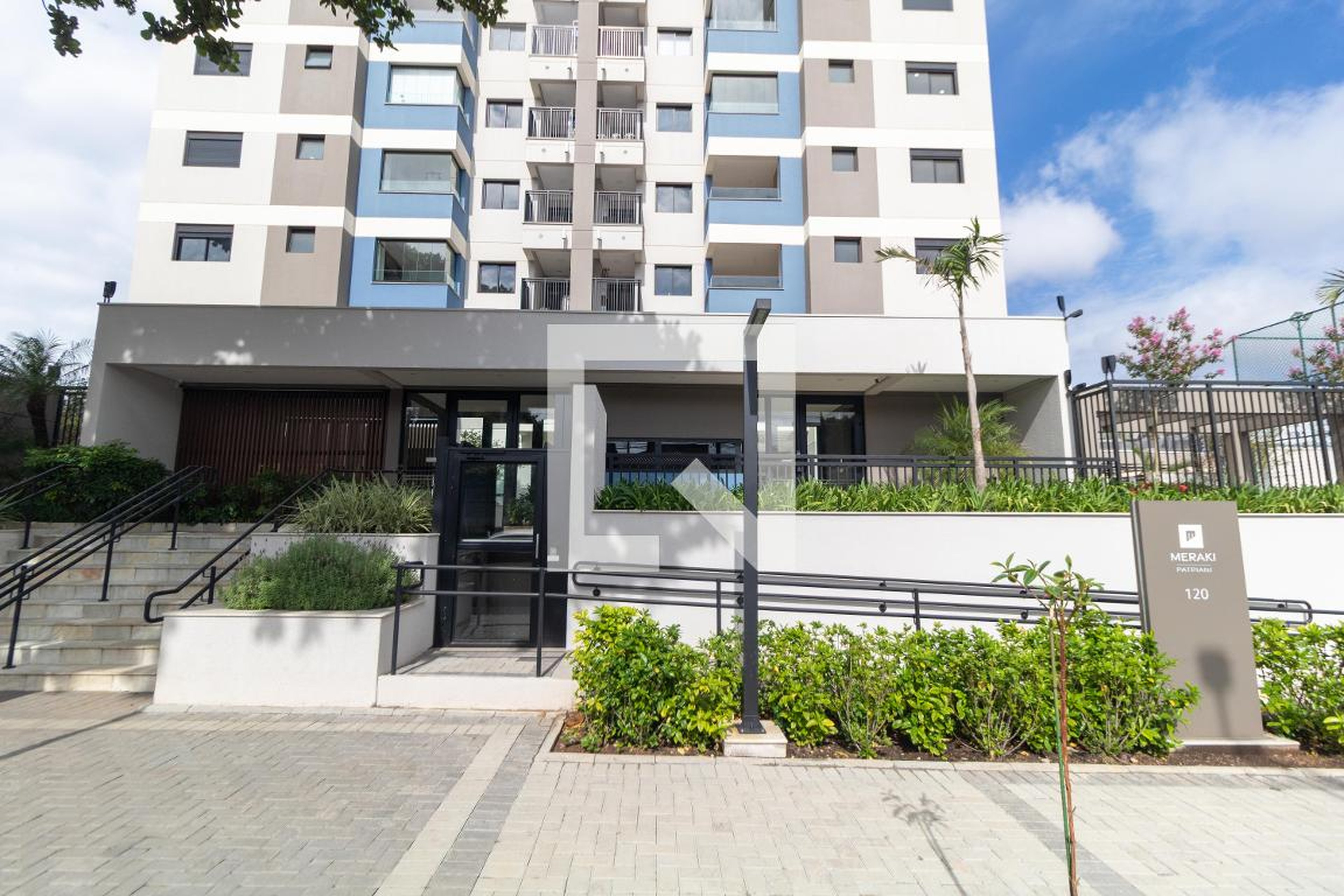 Fachada Condomínio Meraki Patriani