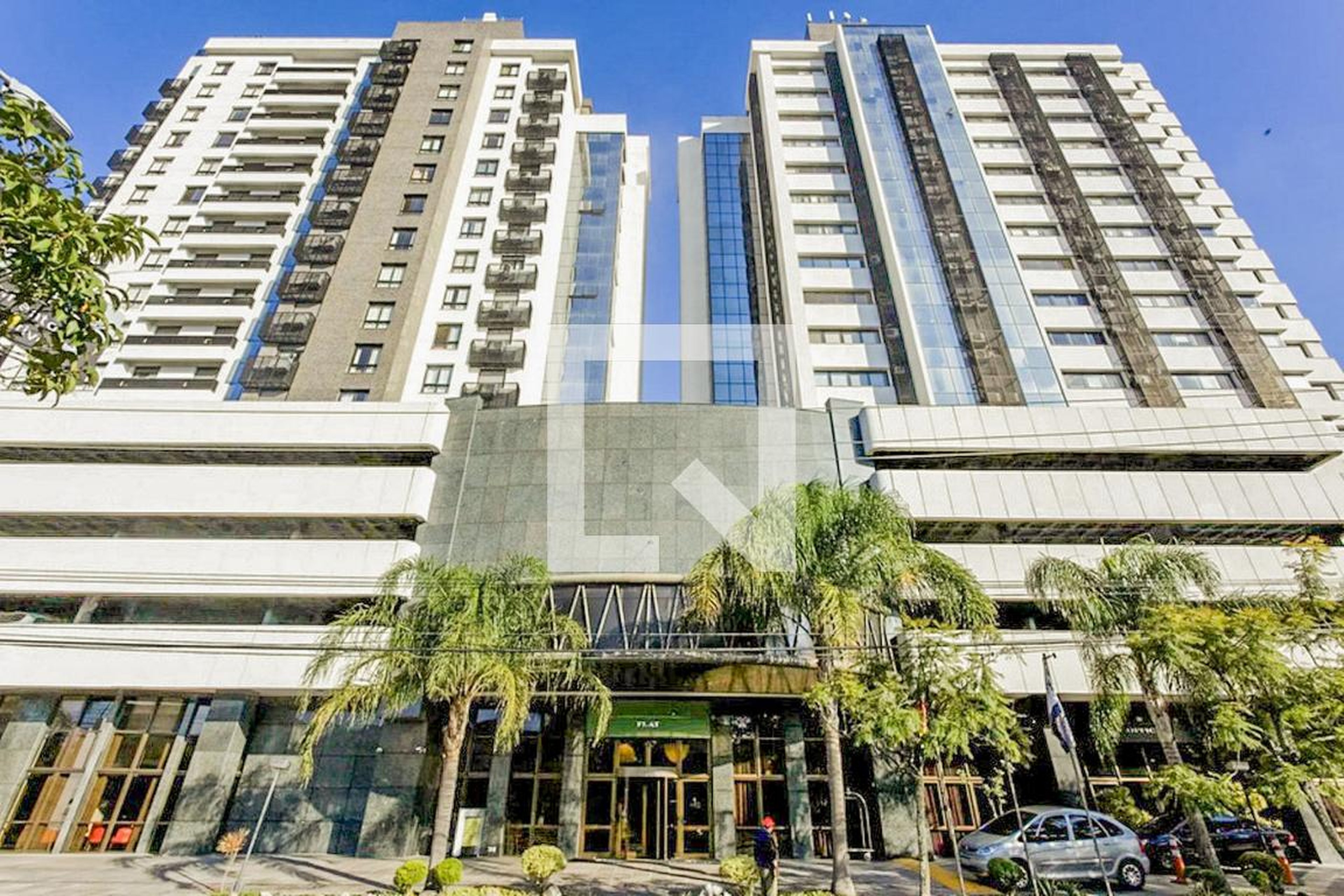 Fachada Condomínio Intercity Borges de Medeiros