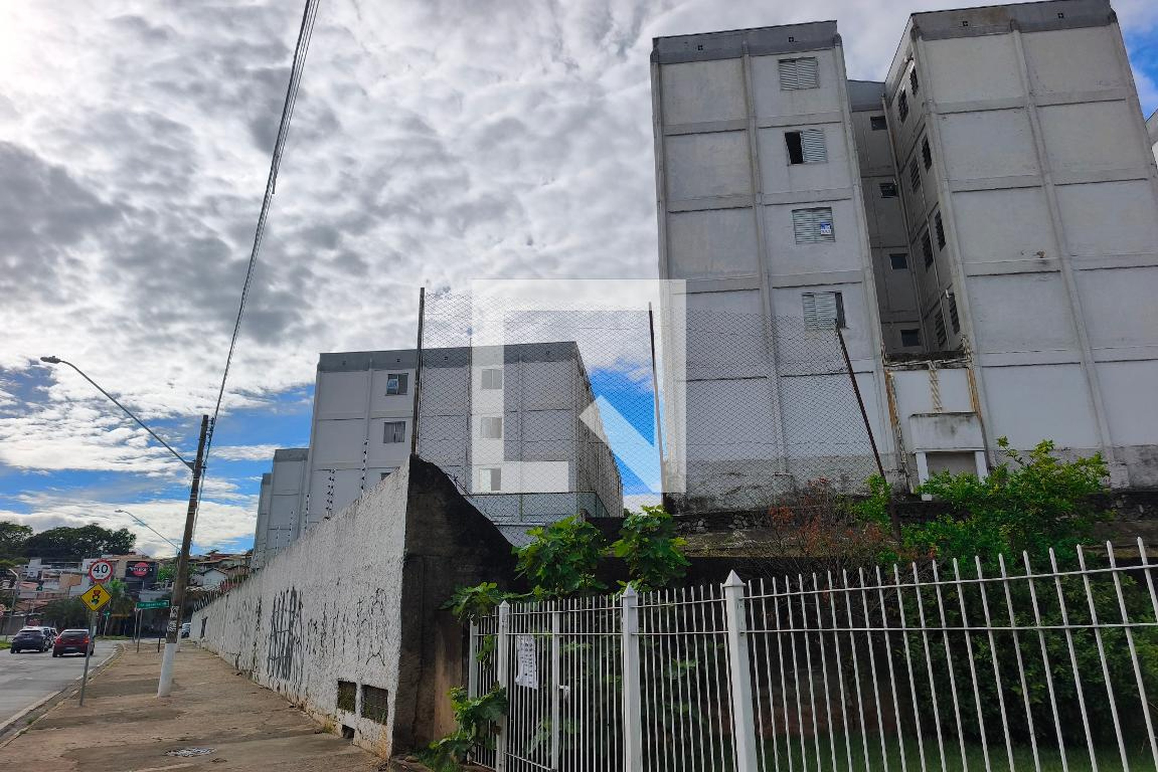 Fachada do Condomínio Residencial Europa