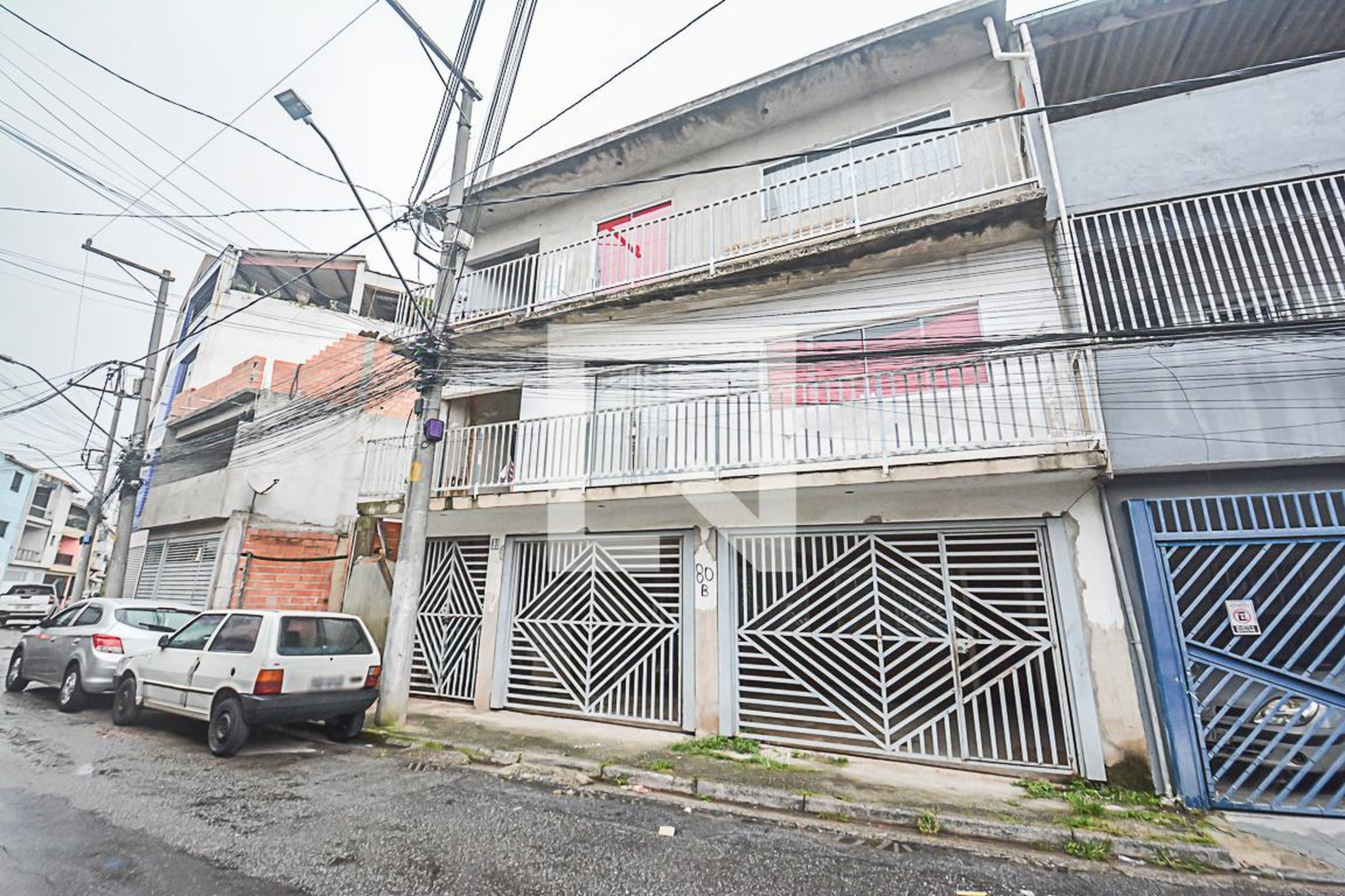 Fachada Condomínio em Rua Severo de Souza, 80