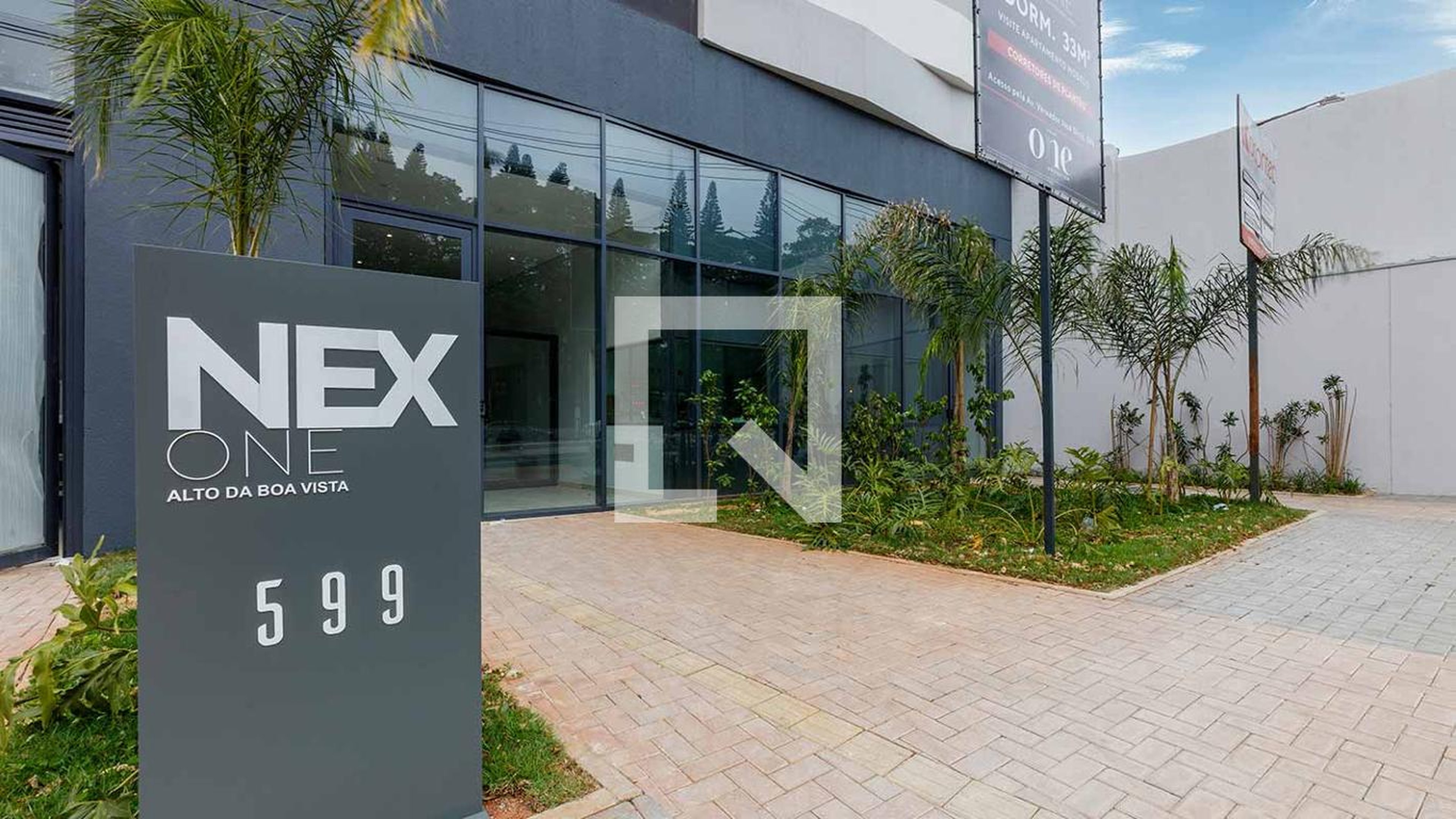 Fachada Condomínio Nex One Alto da Boa Vista