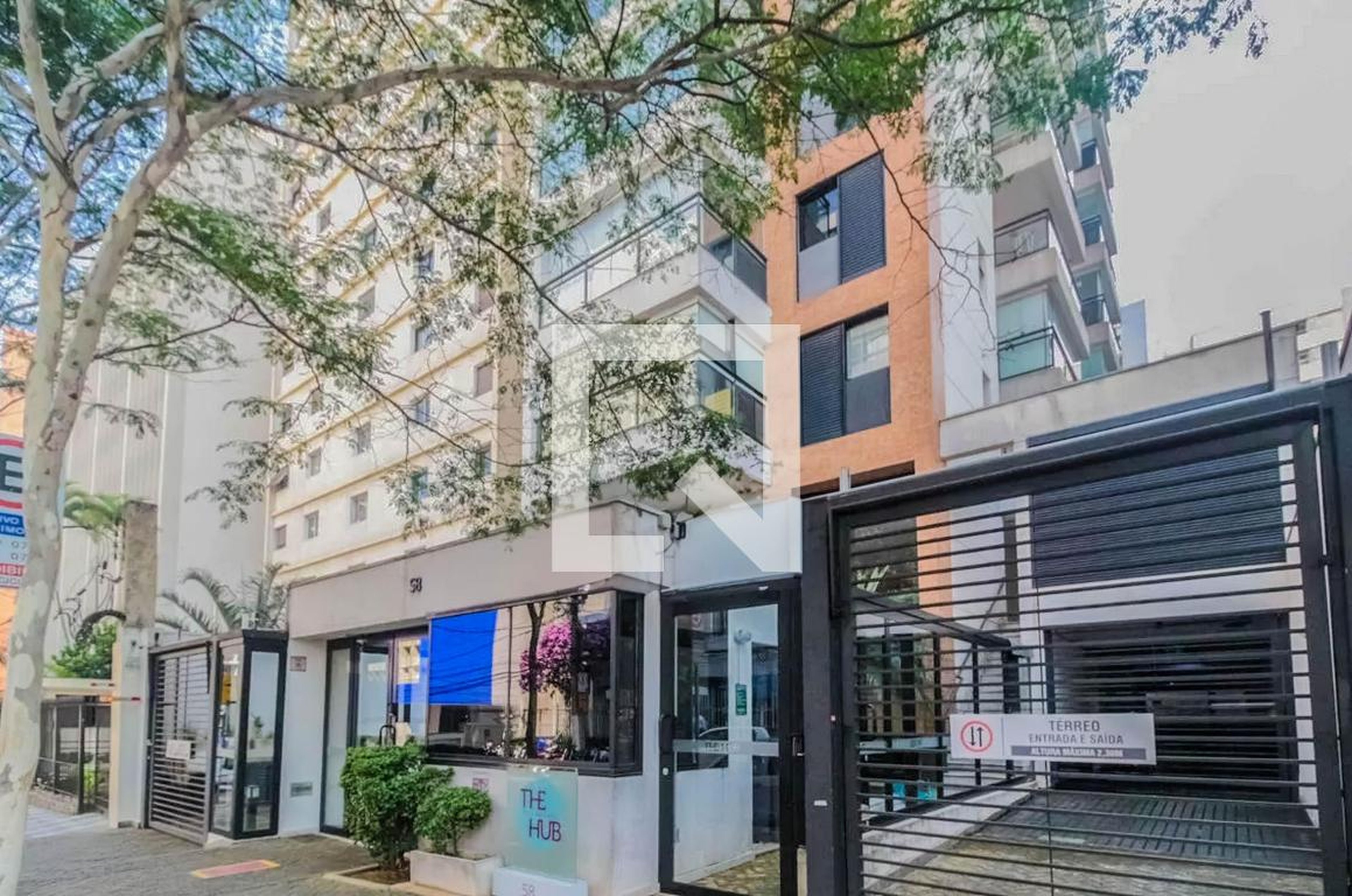 Fachada Condomínio The Hub Vila Mariana